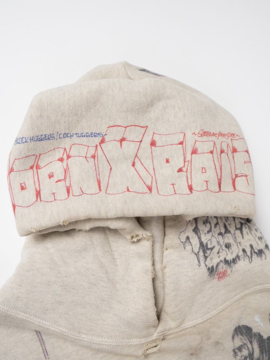 Born X Raised × Saint Michael Saint Michael x Born X Raised Graffiti Hoodie Size US M / EU 48-50 / 2 - 4 Thumbnail