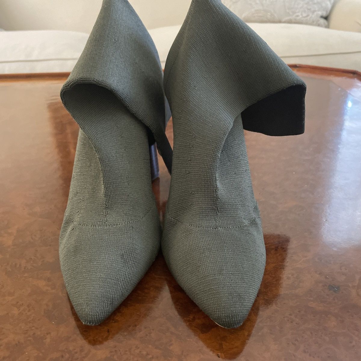 Yeezy Pointed Toe Knit Sock Bootie Size US 10.5 / IT 40.5 - 4 Thumbnail