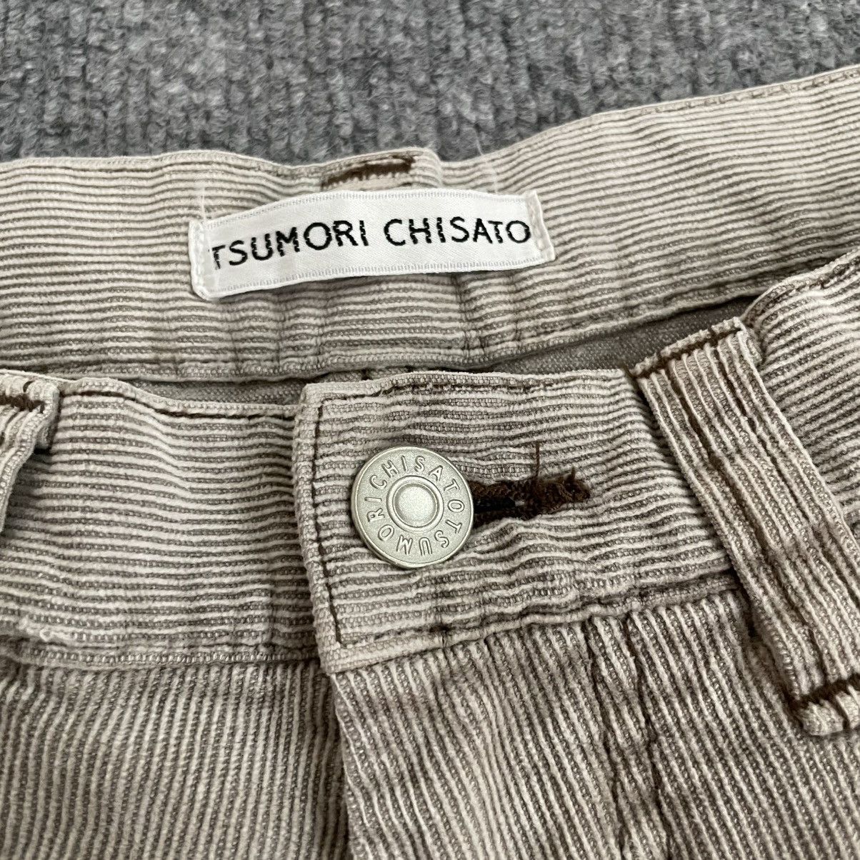 Issey Miyake Tsumori Chisato Corduroy Short Pants Multi Pocket Streetwear Size US 29 - 2 Thumbnail