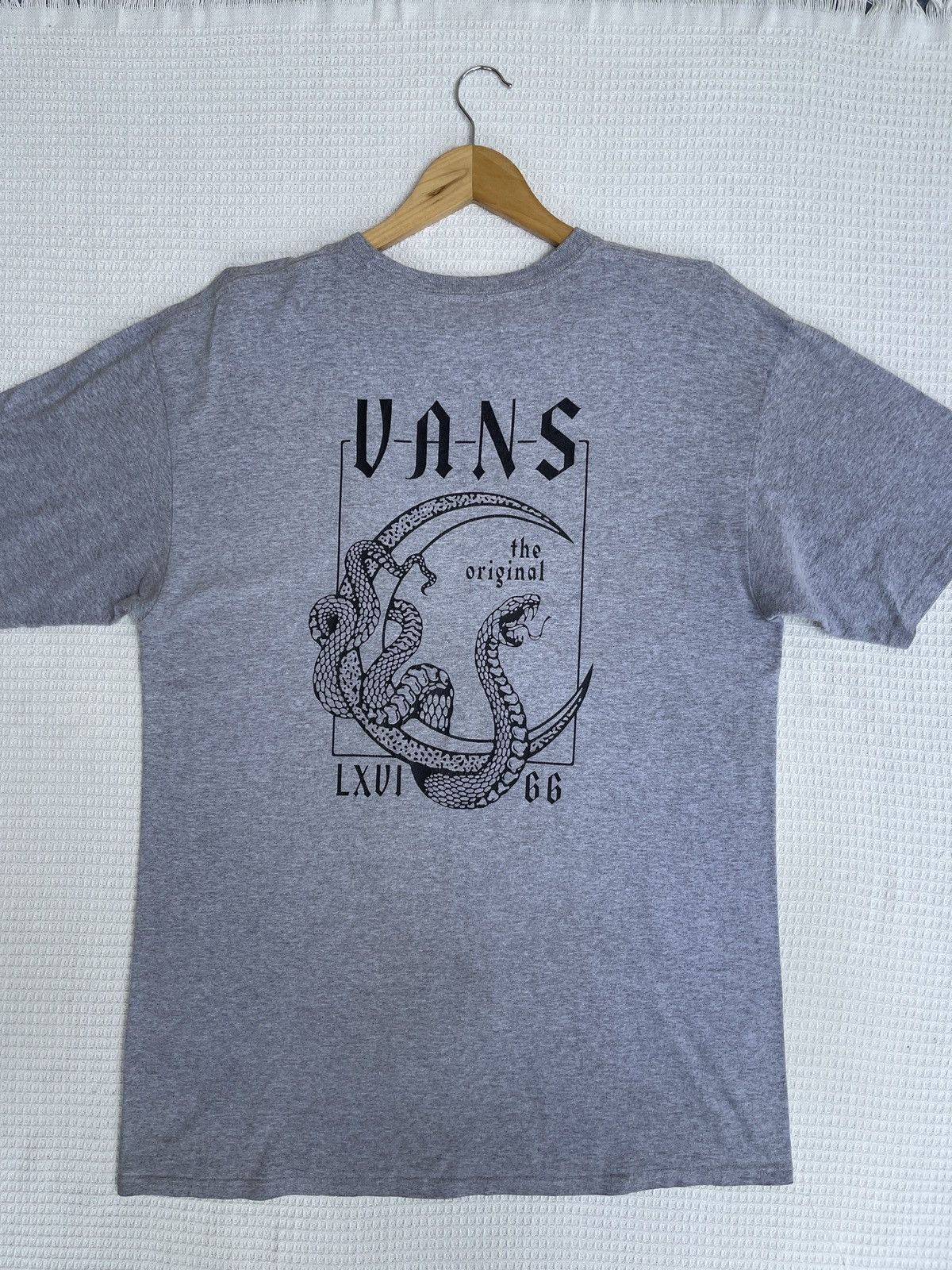 Vans Last Drop🔥Rarest🔥Vans Crescent Grey ERD SKATE TEE Size US L / EU 52-54 / 3 - 13 Thumbnail