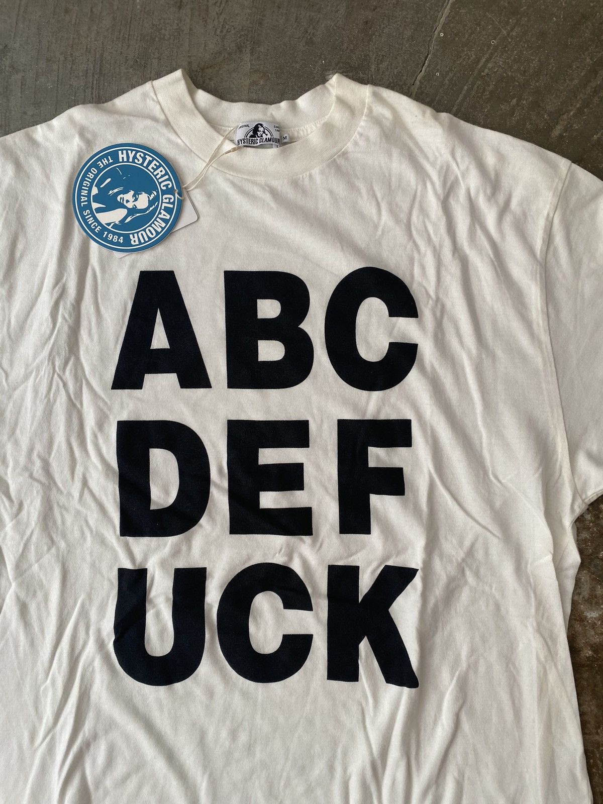 Hysteric Glamour Hysteric Glamour Alphabet Tee Undercover Kapital Visvim Size US M / EU 48-50 / 2 - 3 Thumbnail