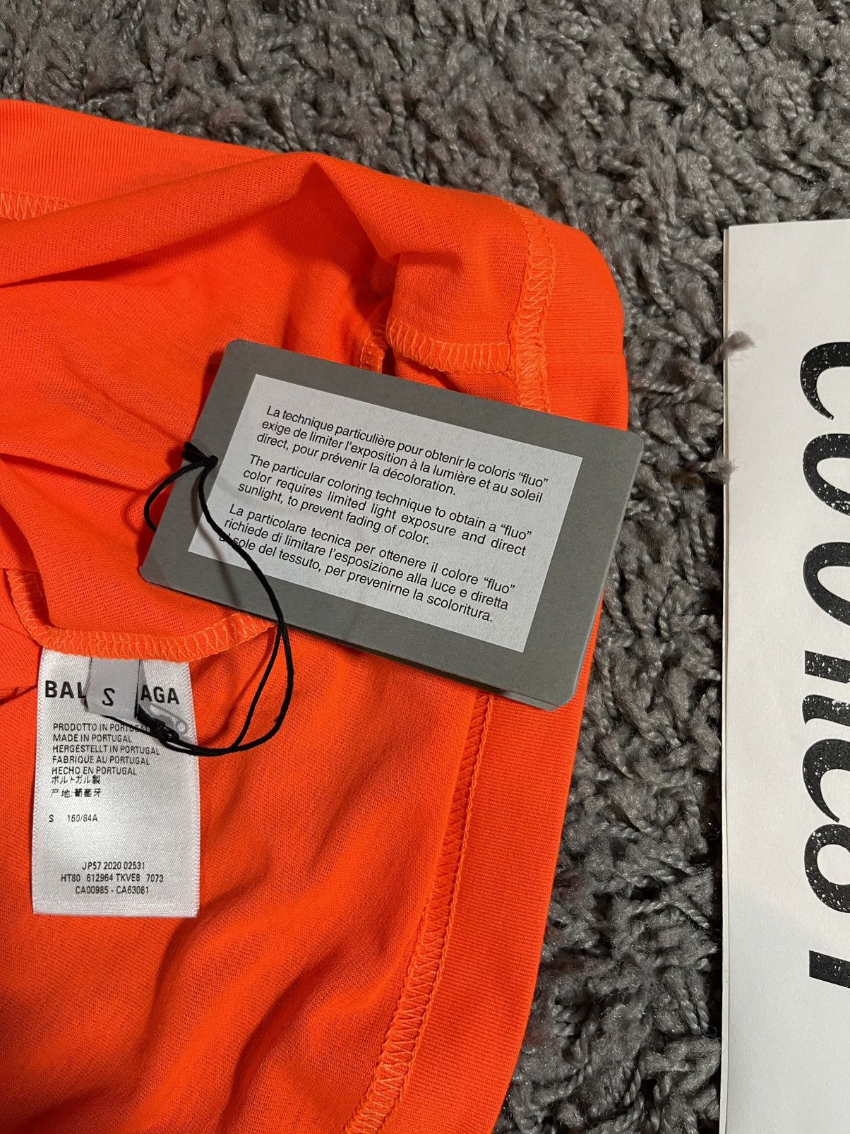 Balenciaga Balenciaga Political Campaign Logo Small Fit T-shirt Orange Size S / US 4 / IT 40 - 8 Thumbnail