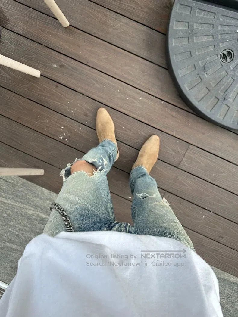 Saint Laurent Paris Saint Laurent D02 Distressed Jeans. Size US 29 - 9 Thumbnail