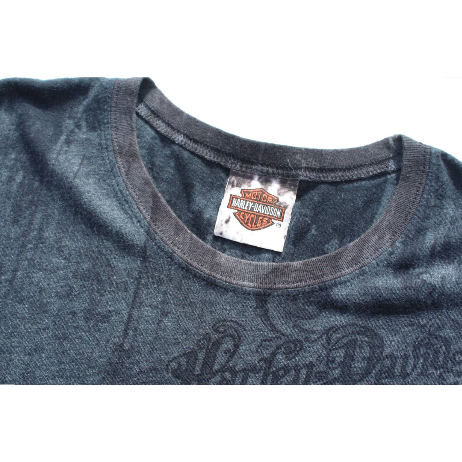 Harley Davidson Harley-Davidson Womens Shirt T-Shirt Crew Neck Short Sleeve Gray S Size S / US 4 / IT 40 - 3 Thumbnail