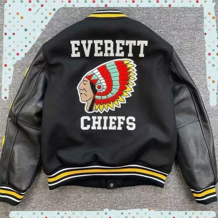 Vintage Streetwear Oversized Embroidered Baseball Jacket Size US M / EU 48-50 / 2 - 4 Thumbnail