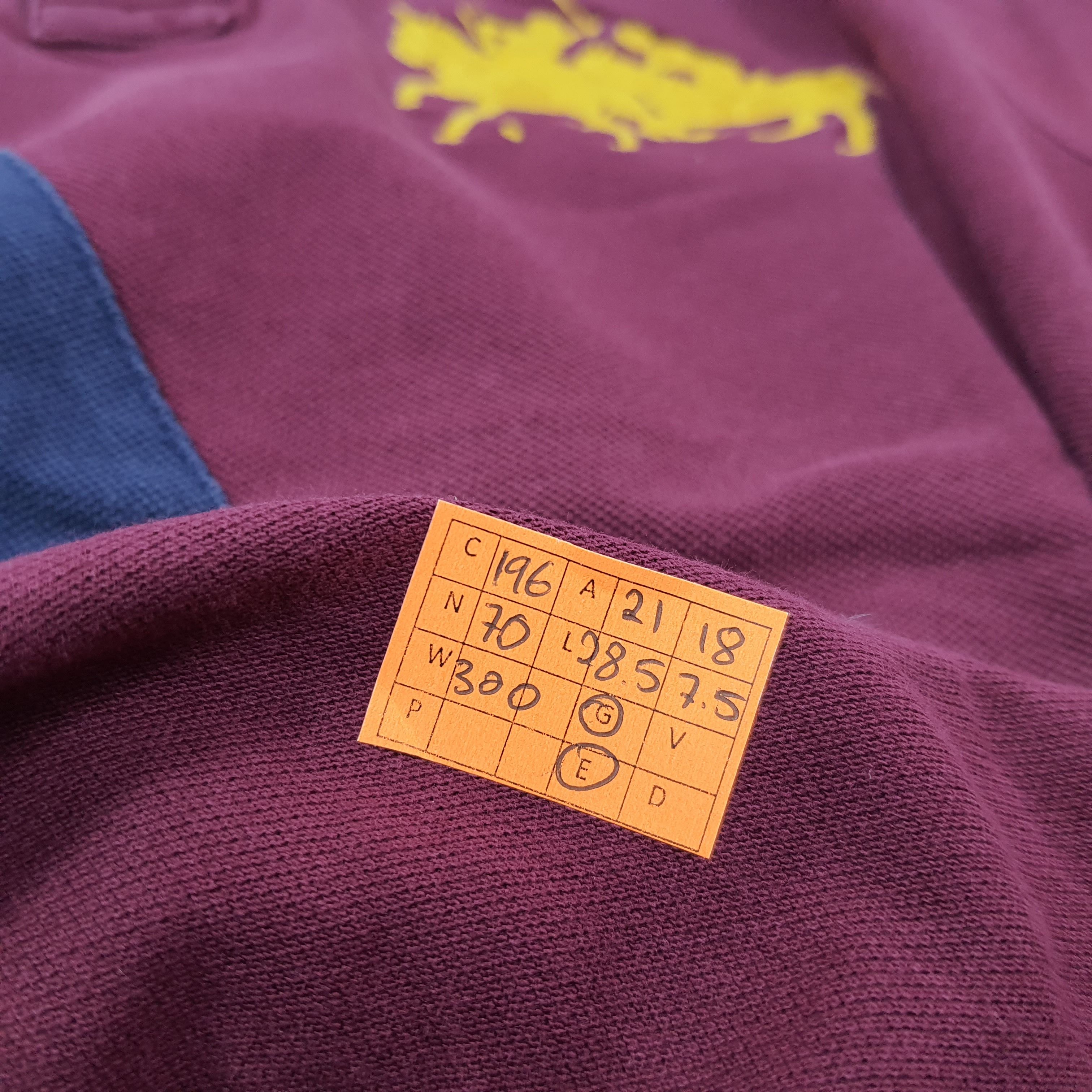 Polo Ralph Lauren × Vintage Vintage Polo Ralph Lauren Polo Shirt Size US L / EU 52-54 / 3 - 8 Thumbnail