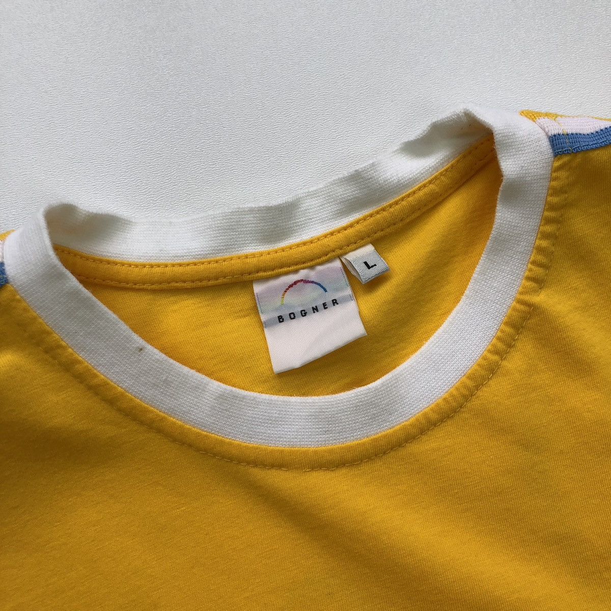 Bogner Bogner Argentina #10 Maradona Vintage T-Shirt Yellow Rare Size US L / EU 52-54 / 3 - 8 Thumbnail