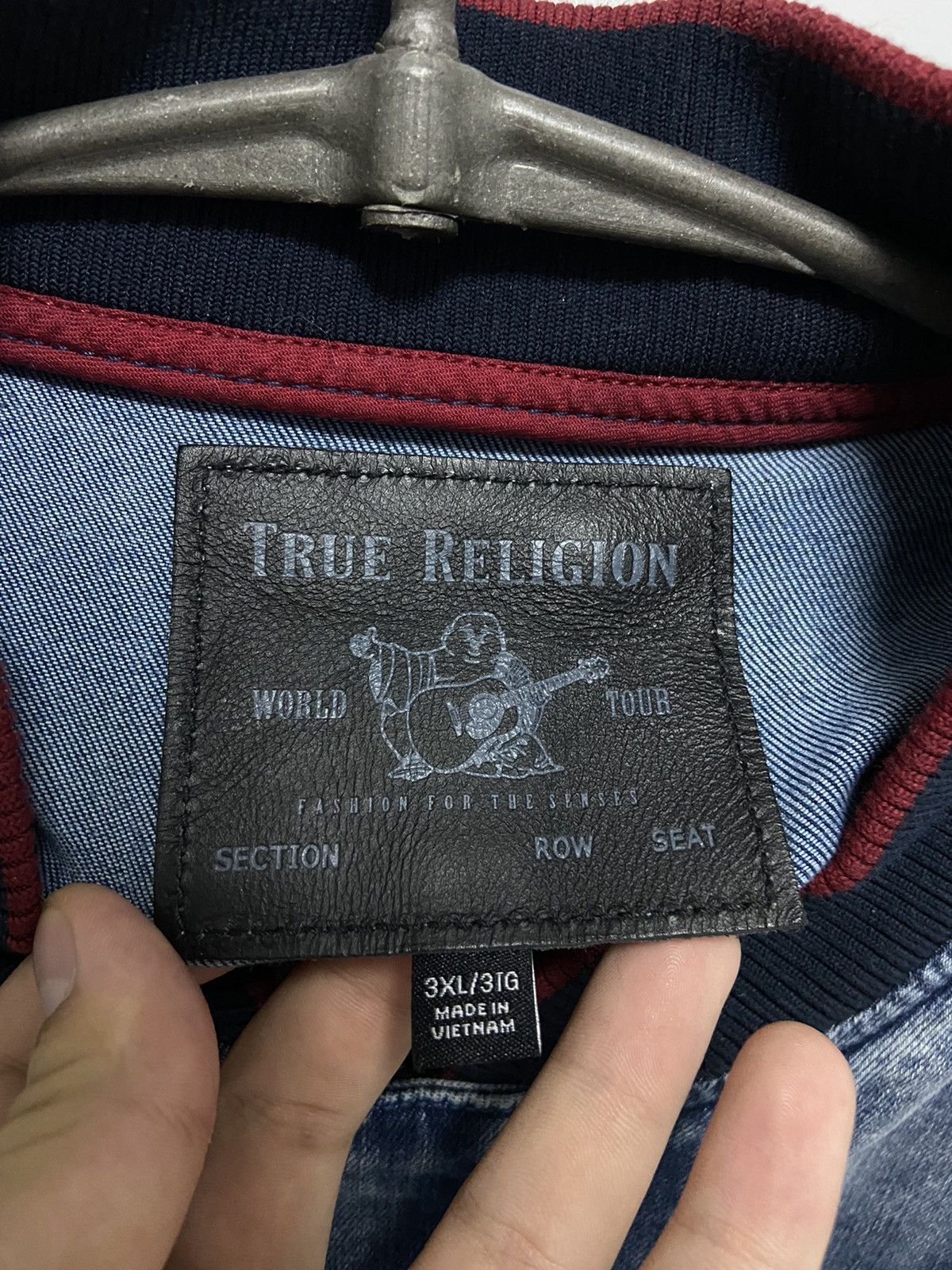 True Religion × Vintage True Religion Small Pocket Logo Vintage Denim Style Jacket Size US XXL / EU 58 / 5 - 5 Thumbnail