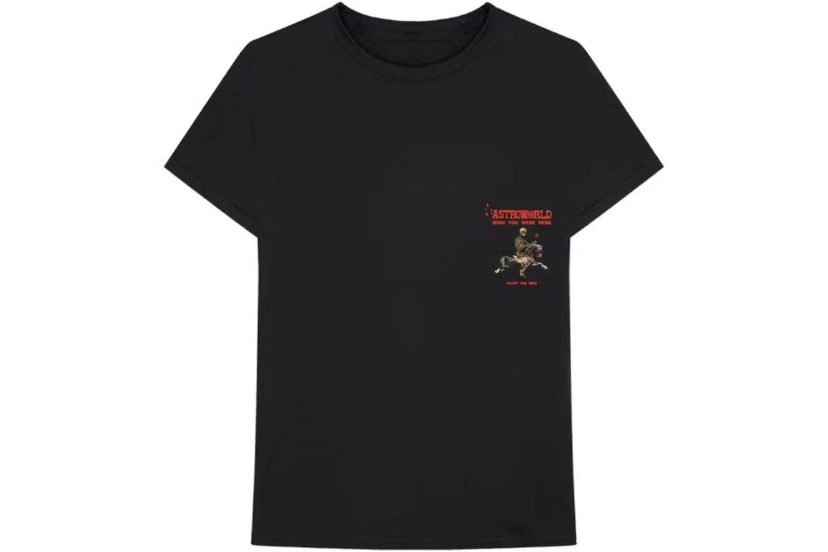 Travis Scott *DEADSTOCK* Travis Scott Astroworld Season Pass Tee *NO WEAR Size US M / EU 48-50 / 2 - 1 Thumbnail