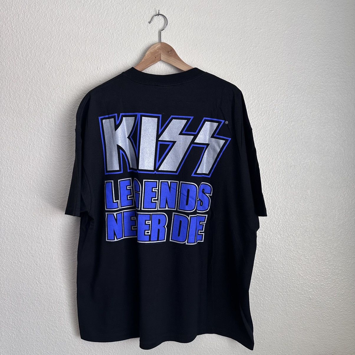 KISS Vintage Kiss Shirt Legends Never Die 2000 Men Size XXL 2XL Size US XXL / EU 58 / 5 - 3 Thumbnail