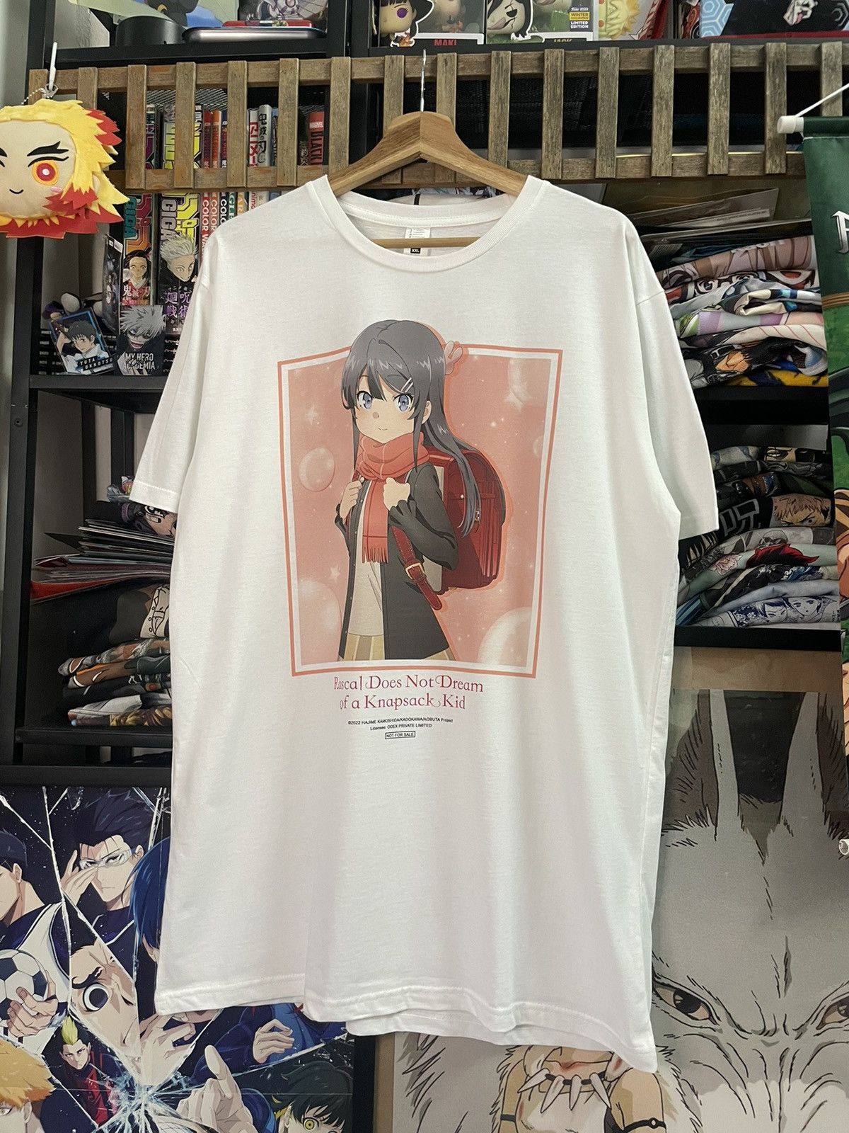 Anime × Japanese Brand Bunny Girl Senpai Fanscreening tshirt Size US L / EU 52-54 / 3 - 2 Thumbnail