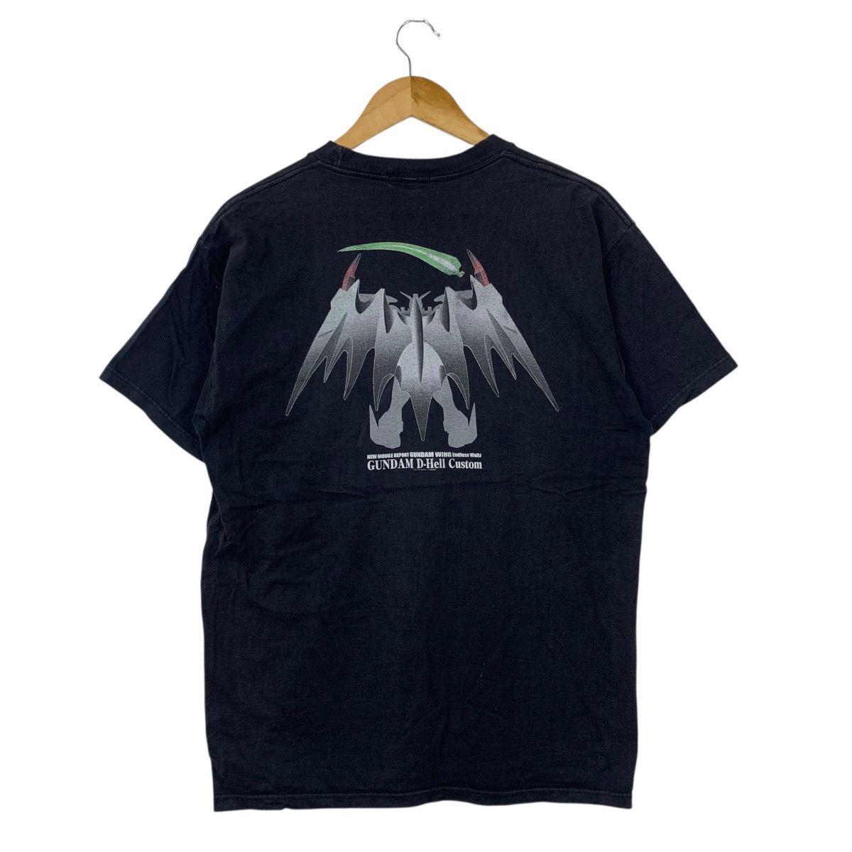 Vintage GUNDAM WING Gundam D-Hell Custom Anime Mobile Suit Tshirt Size US L / EU 52-54 / 3 - 1 Thumbnail