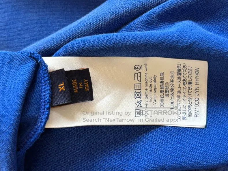 Louis Vuitton Louis Vuitton Blue and green colorful gradient sweatshirt Size US XL / EU 56 / 4 - 5 Thumbnail
