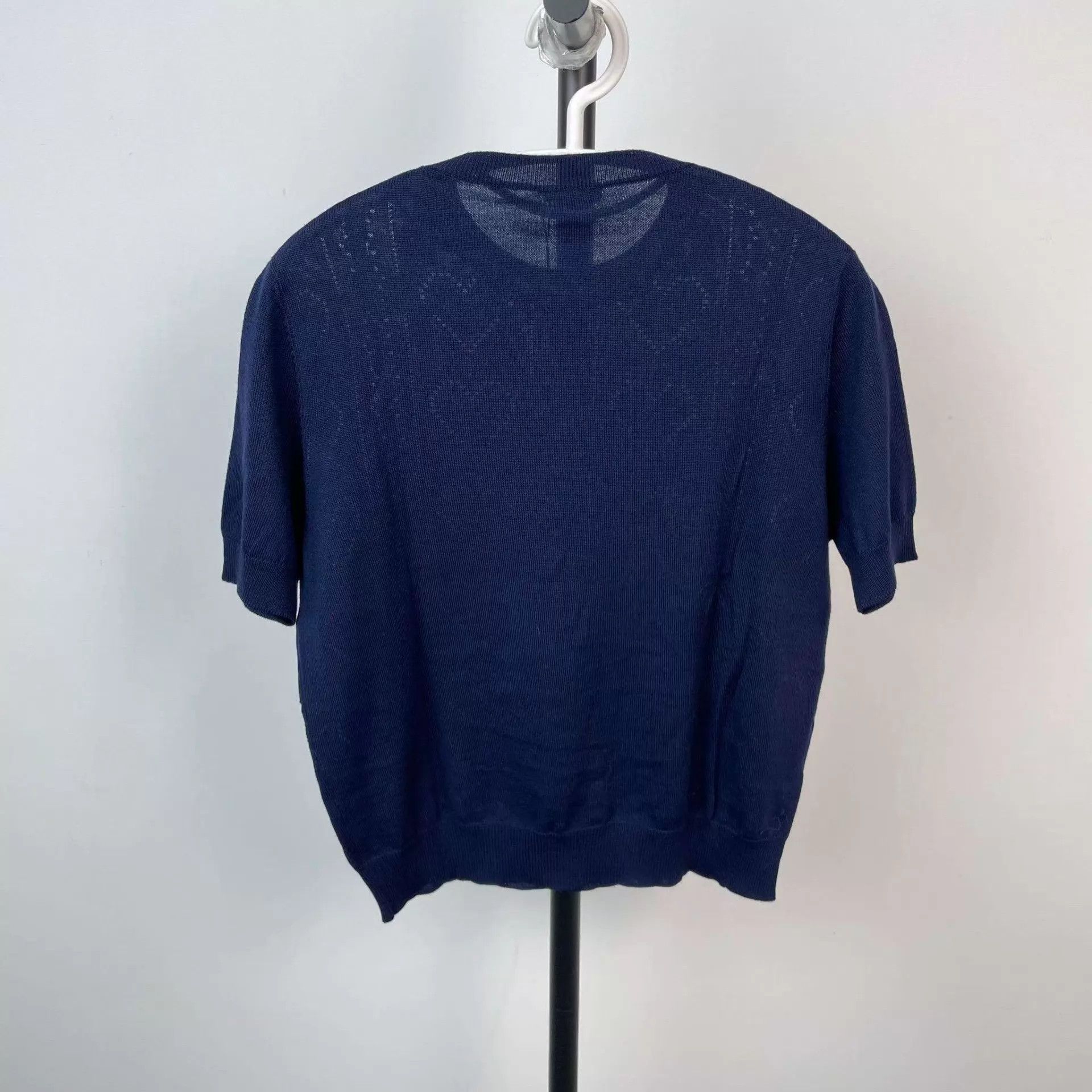 Miu Miu MIU MIU blue short-sleeve tee women's Size M / US 6-8 / IT 42-44 - 2 Thumbnail