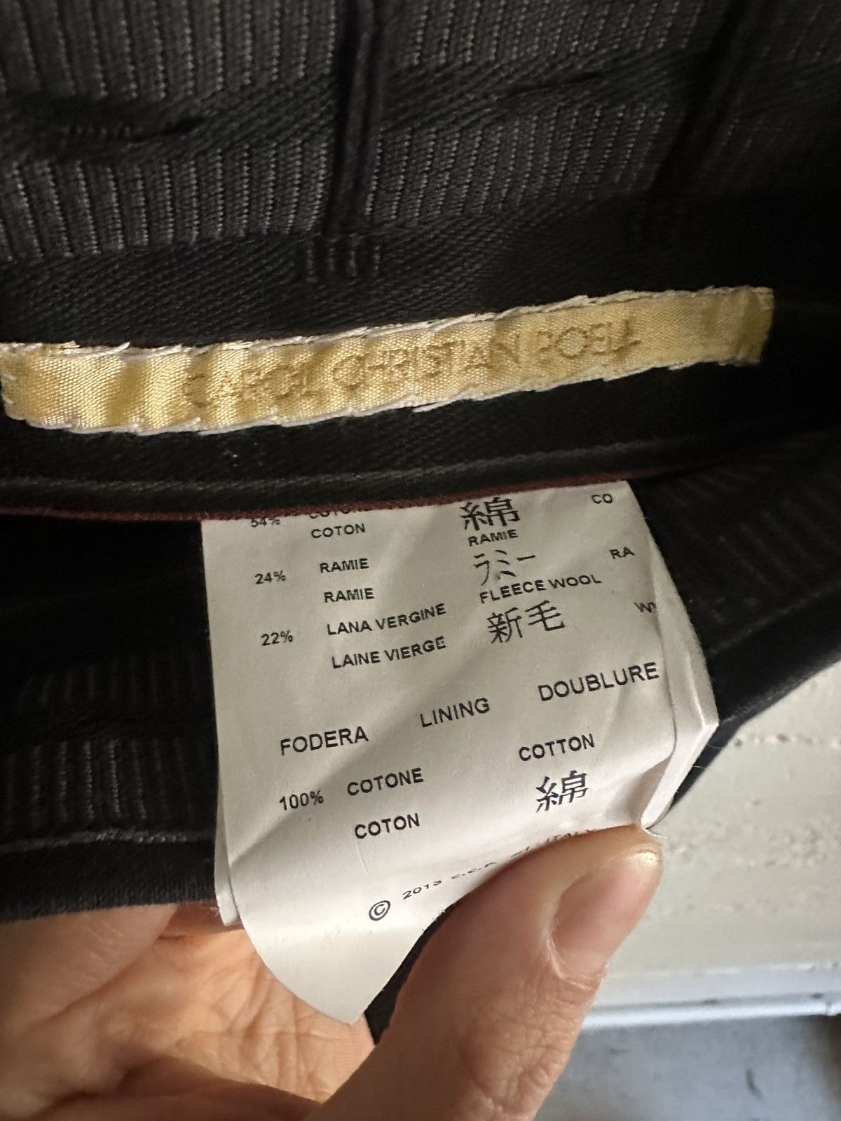 Carol Christian Poell Carol christian poell suit jacket and breadsticks Size 48S - 12 Thumbnail