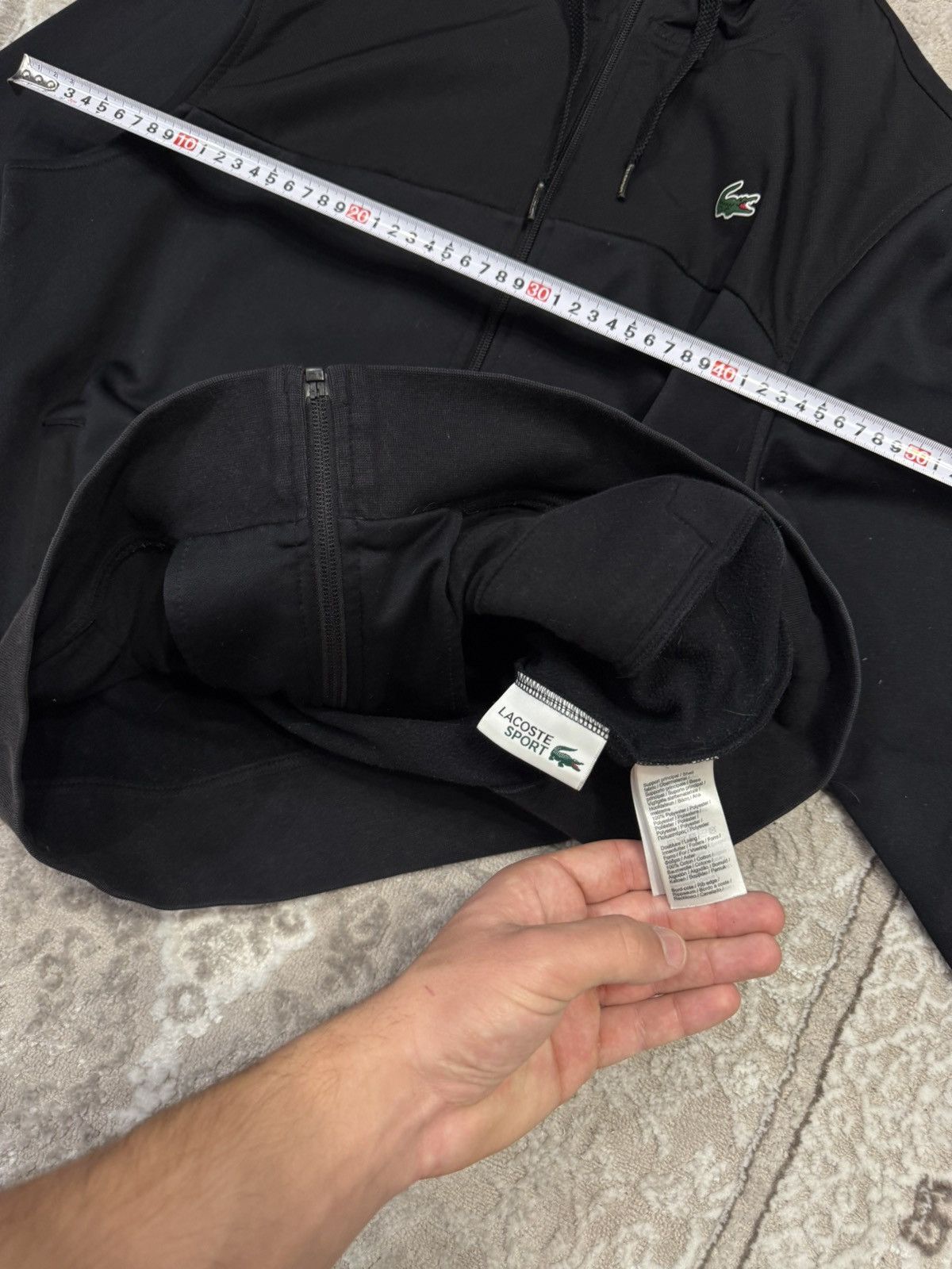 Lacoste 🐊 Vintage Lacoste Nylon Zip Active Jacket Hoodie Y2K Size US S / EU 44-46 / 1 - 9 Thumbnail