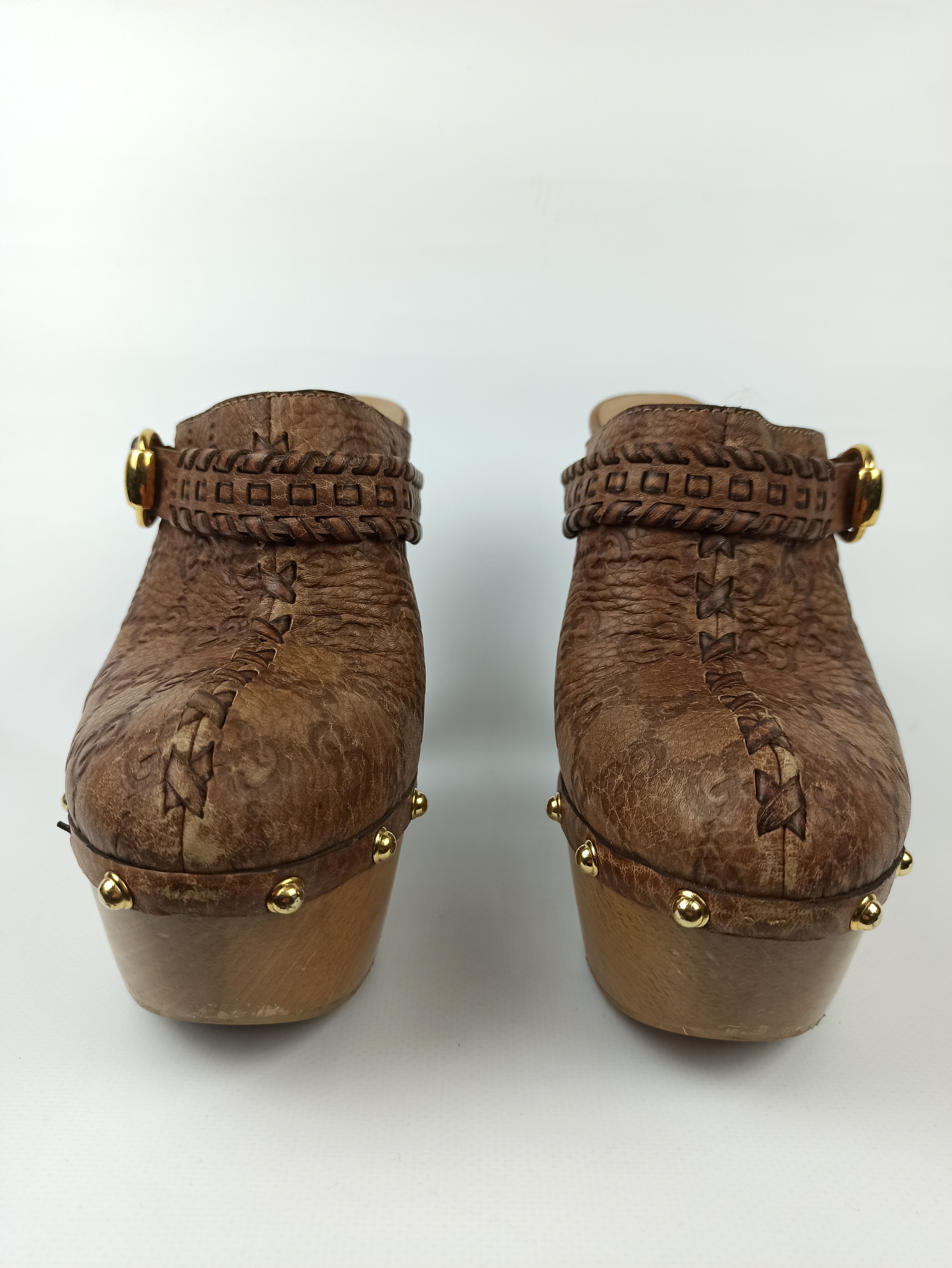 Gucci Gucci High Heels Leather Shoes Size US 10 / IT 40 - 3 Thumbnail