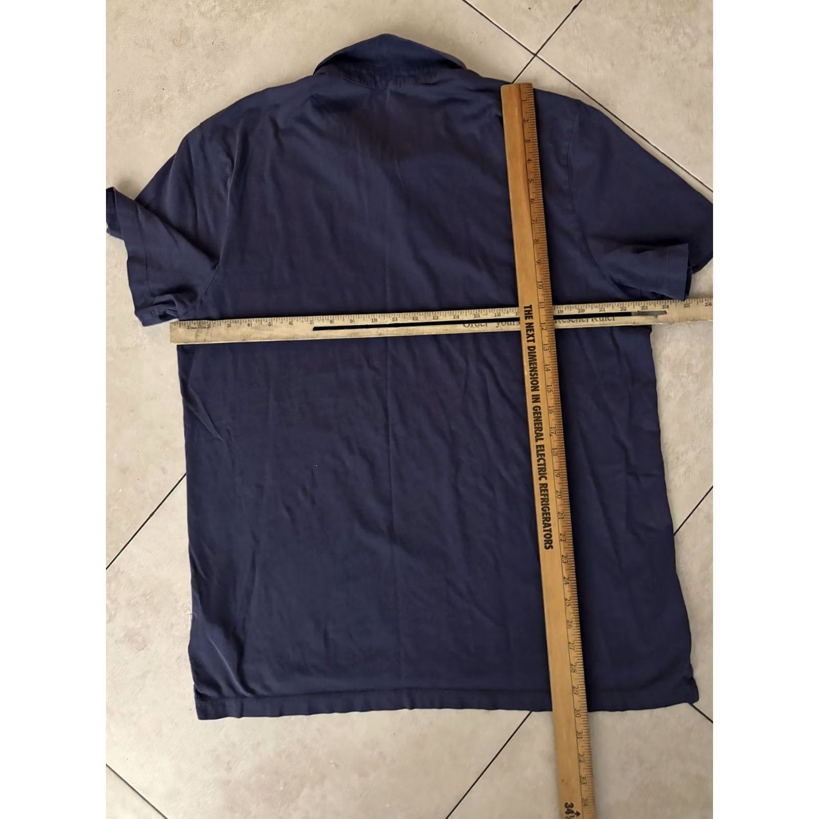 James Perse VINTAGE James Perse Polo Shirt Mens XL Blue Short Sleeve Made USA Size US XL / EU 56 / 4 - 5 Thumbnail