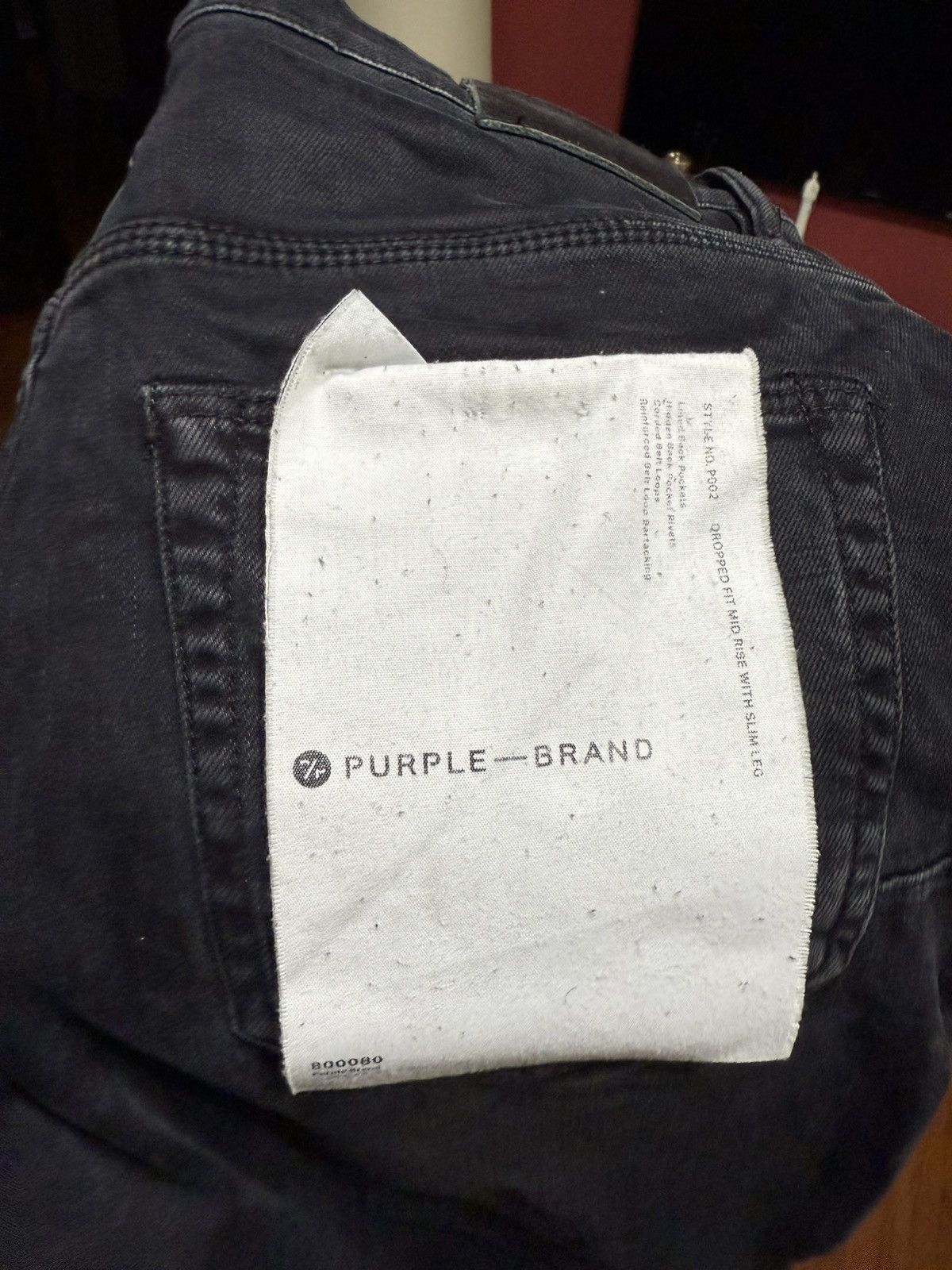 Purple Purple Jeans Black Size 32 Size US 32 / EU 48 - 8 Thumbnail