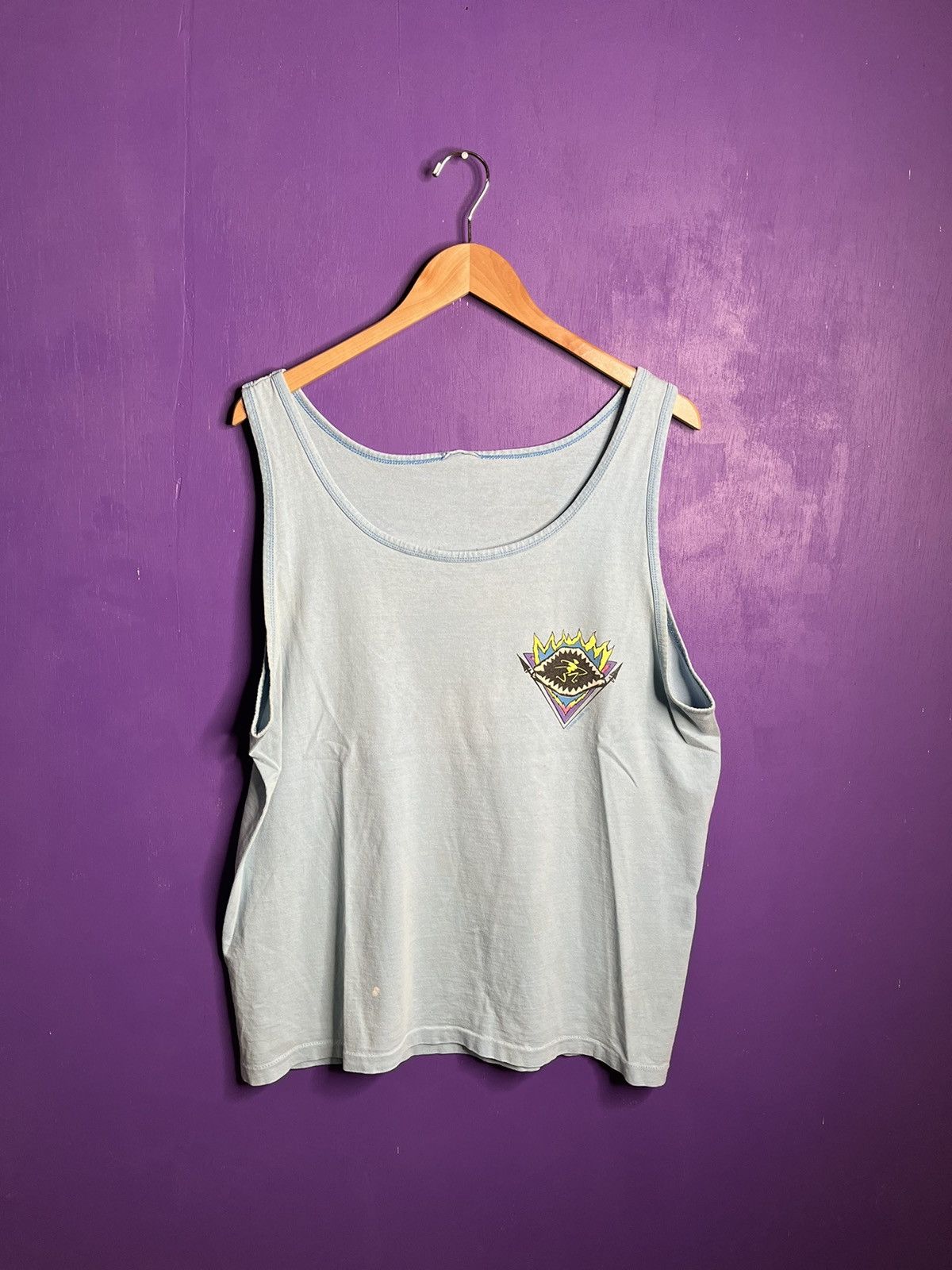 Ocean Pacific × Vintage Vintage 1990 Ocean pacific flame logo tank top Size US L / EU 52-54 / 3 - 1 Thumbnail