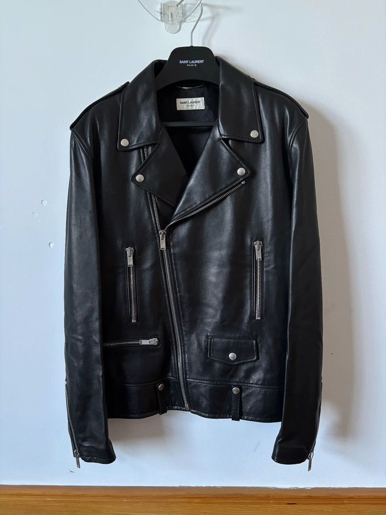 Saint Laurent Paris Saint laurent paris 20 FW L01 Motorcycle Leather jacket 250 Size US XL / EU 56 / 4 - 1 Thumbnail
