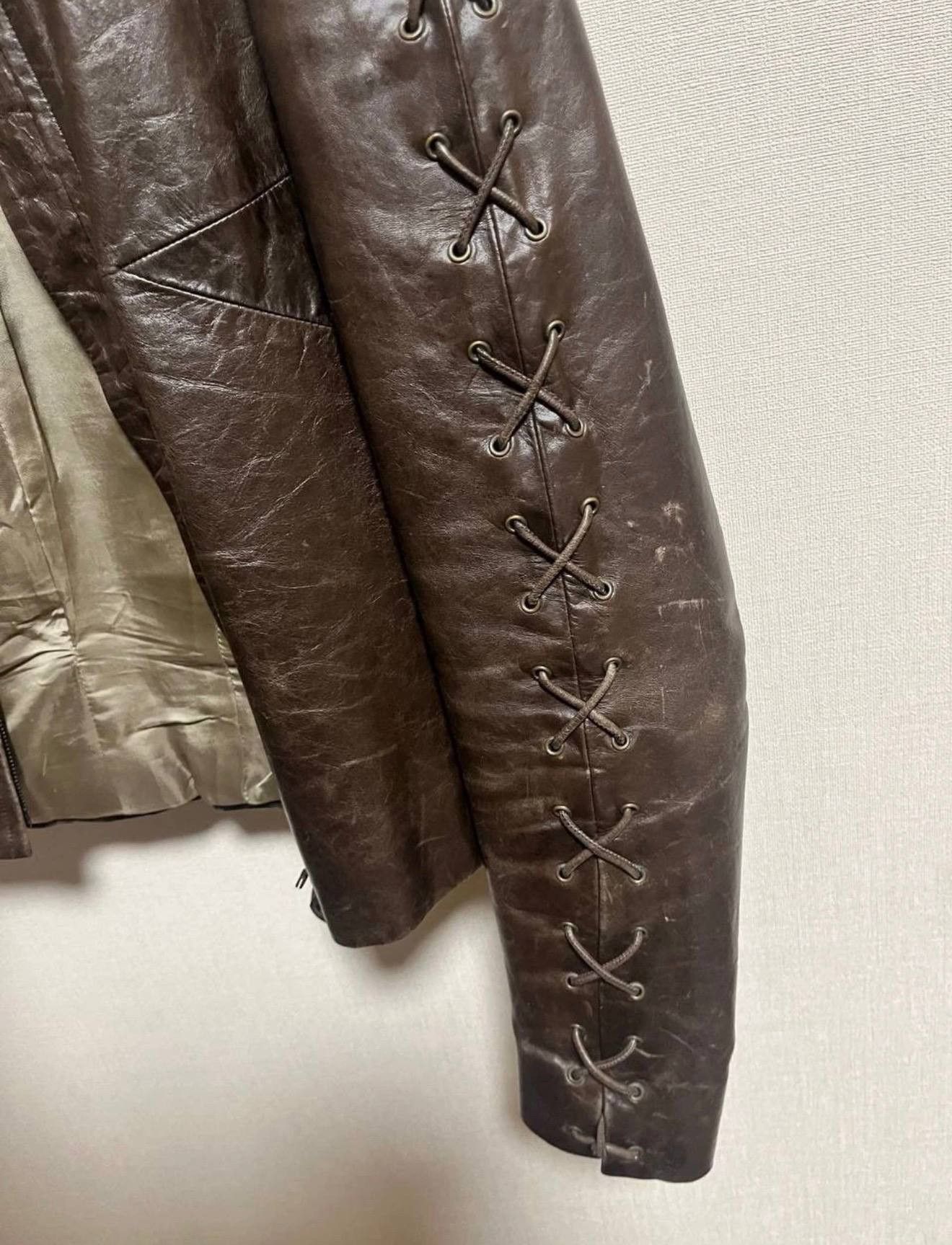 Alexander McQueen Authentic Alexander McQueen Leather Jacket Size XS / US 0-2 / IT 36-38 - 3 Thumbnail