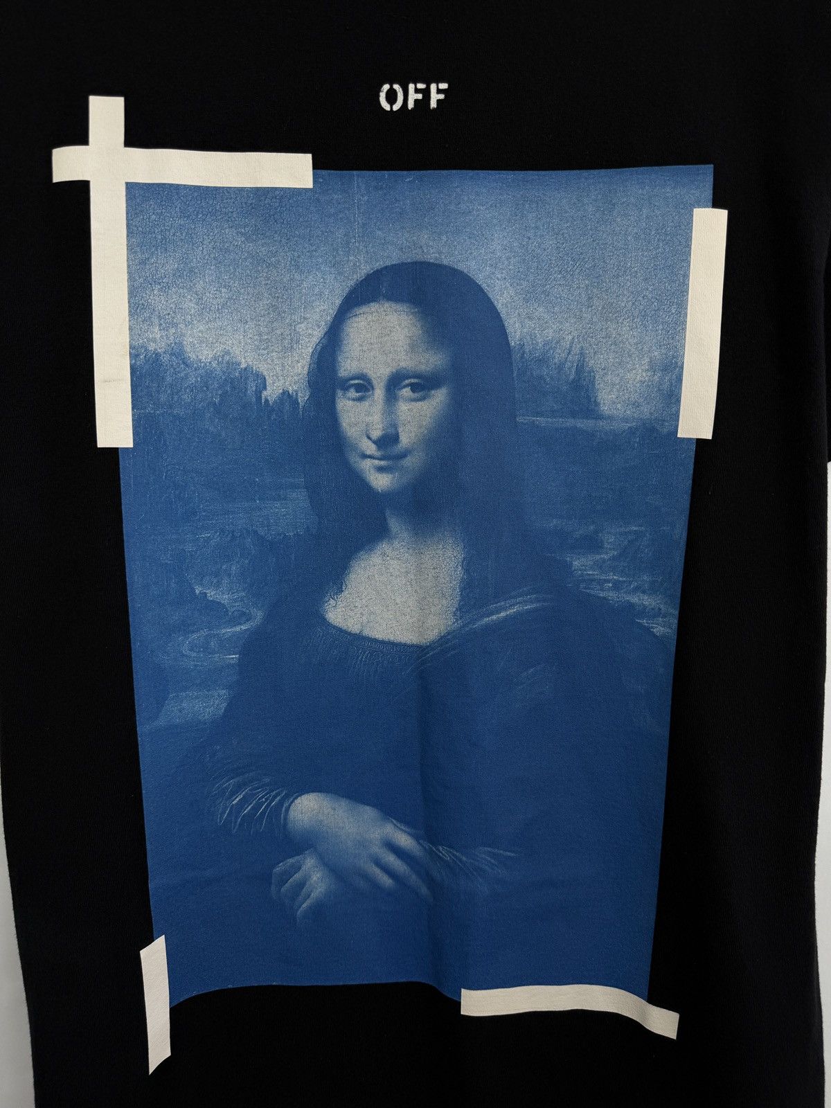 Off-White Off White Mona Lisa T-Shirt Y2K Rare Retro Hype Size US S / EU 44-46 / 1 - 5 Thumbnail
