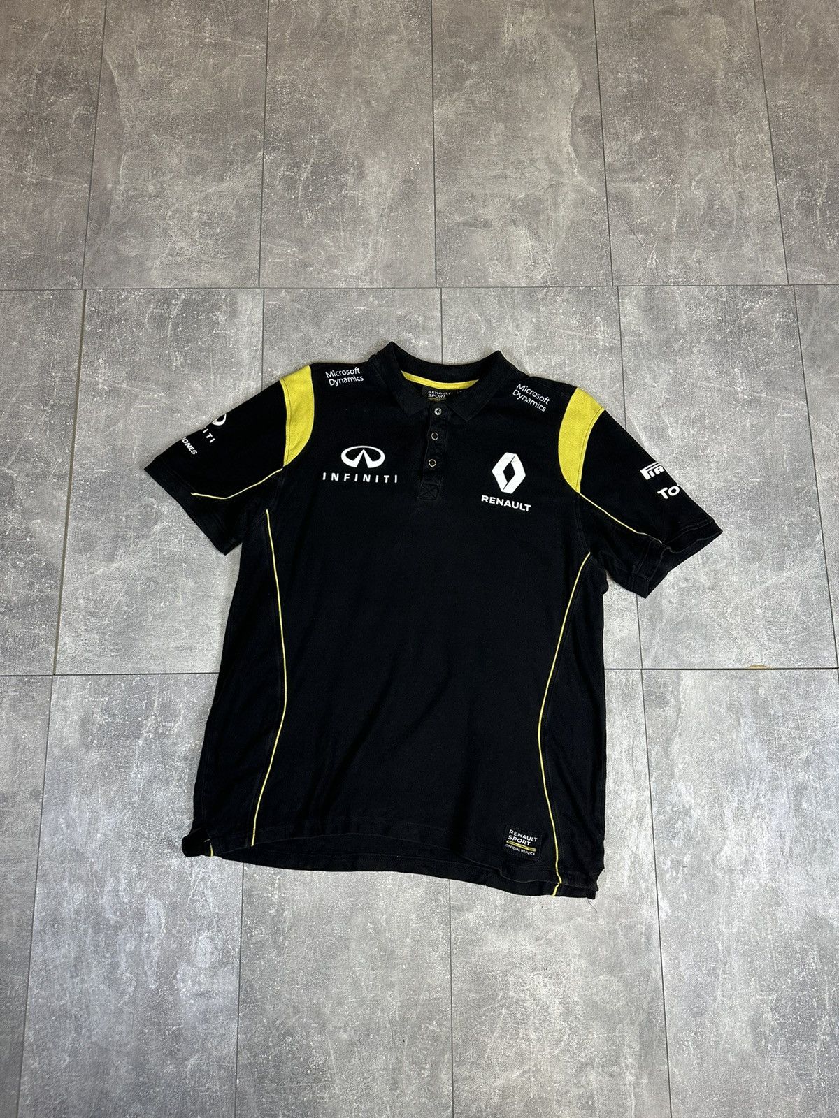 Vintage Men’s polo Renault sport F1 racing Size US XL / EU 56 / 4 - 2 Thumbnail