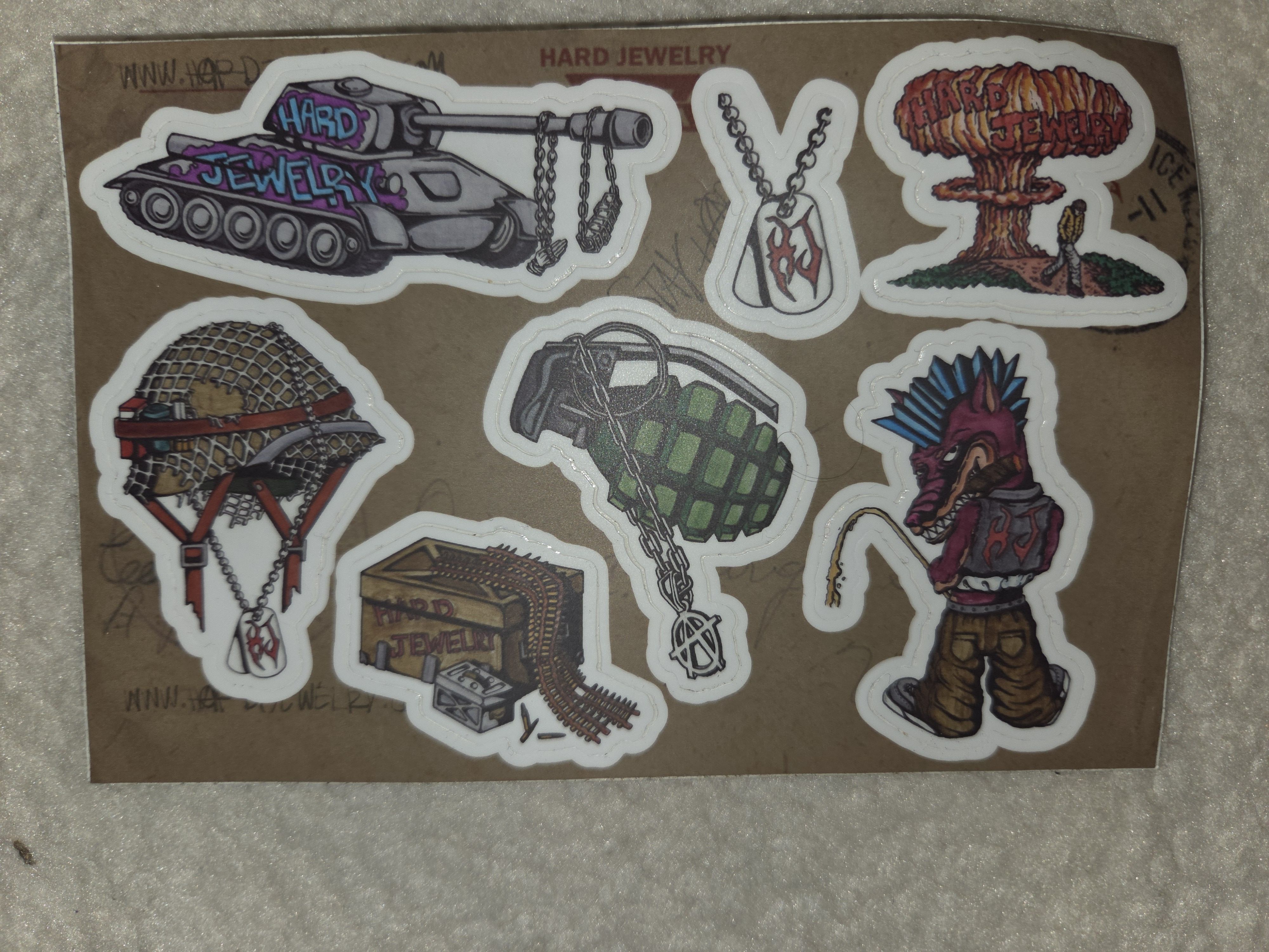 Jewelry Hard Jewelry Military Stickers Size ONE SIZE - 2 Thumbnail