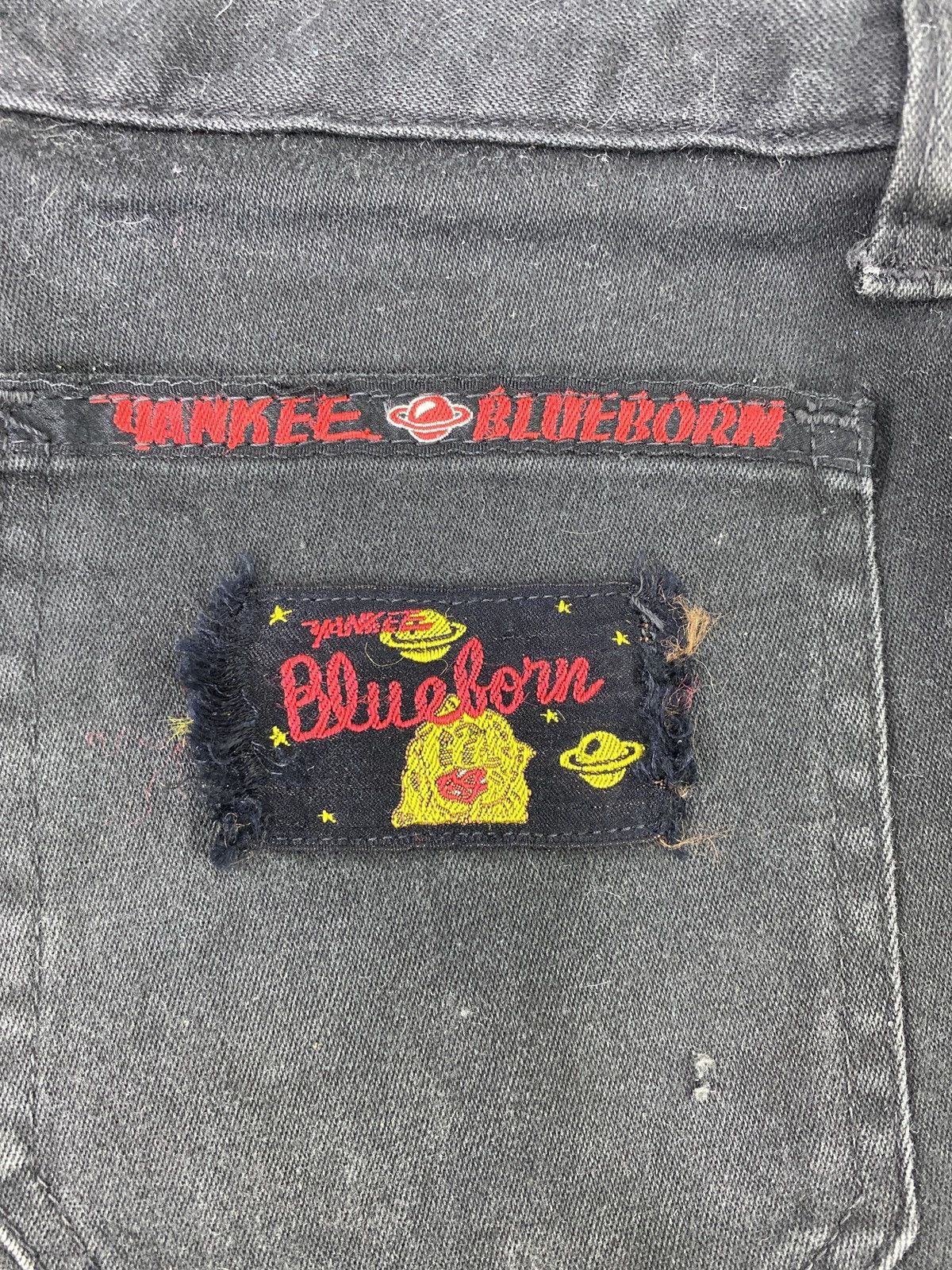 If Six Was Nine × Japanese Brand × Vintage Yankee Blueborn Bootcut Black Denim - J1129 Size US 28 / EU 44 - 12 Thumbnail