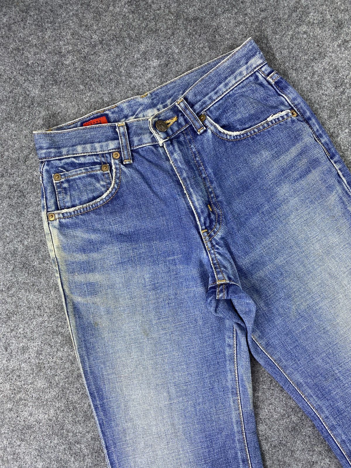 Edwin × Japanese Brand Edwin Miss 503 Blue Wash Jeans - J1118 Size US 26 / EU 42 - 3 Thumbnail