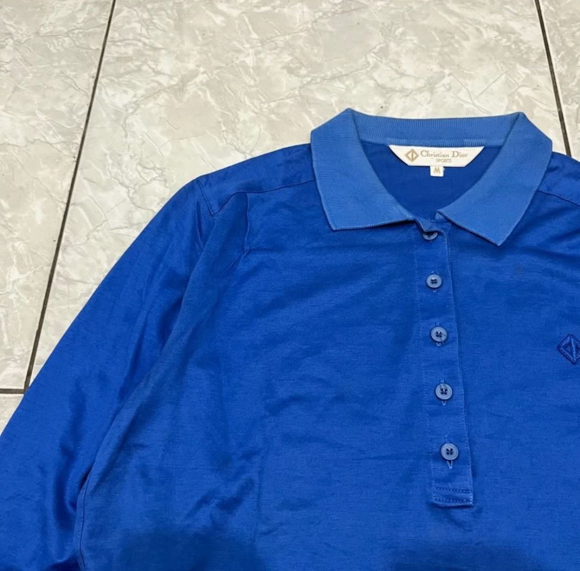 Christian Dior Monsieur × Dior × Vintage Christian Dior CD logo Poloshirt Size US M / EU 48-50 / 2 - 2 Thumbnail