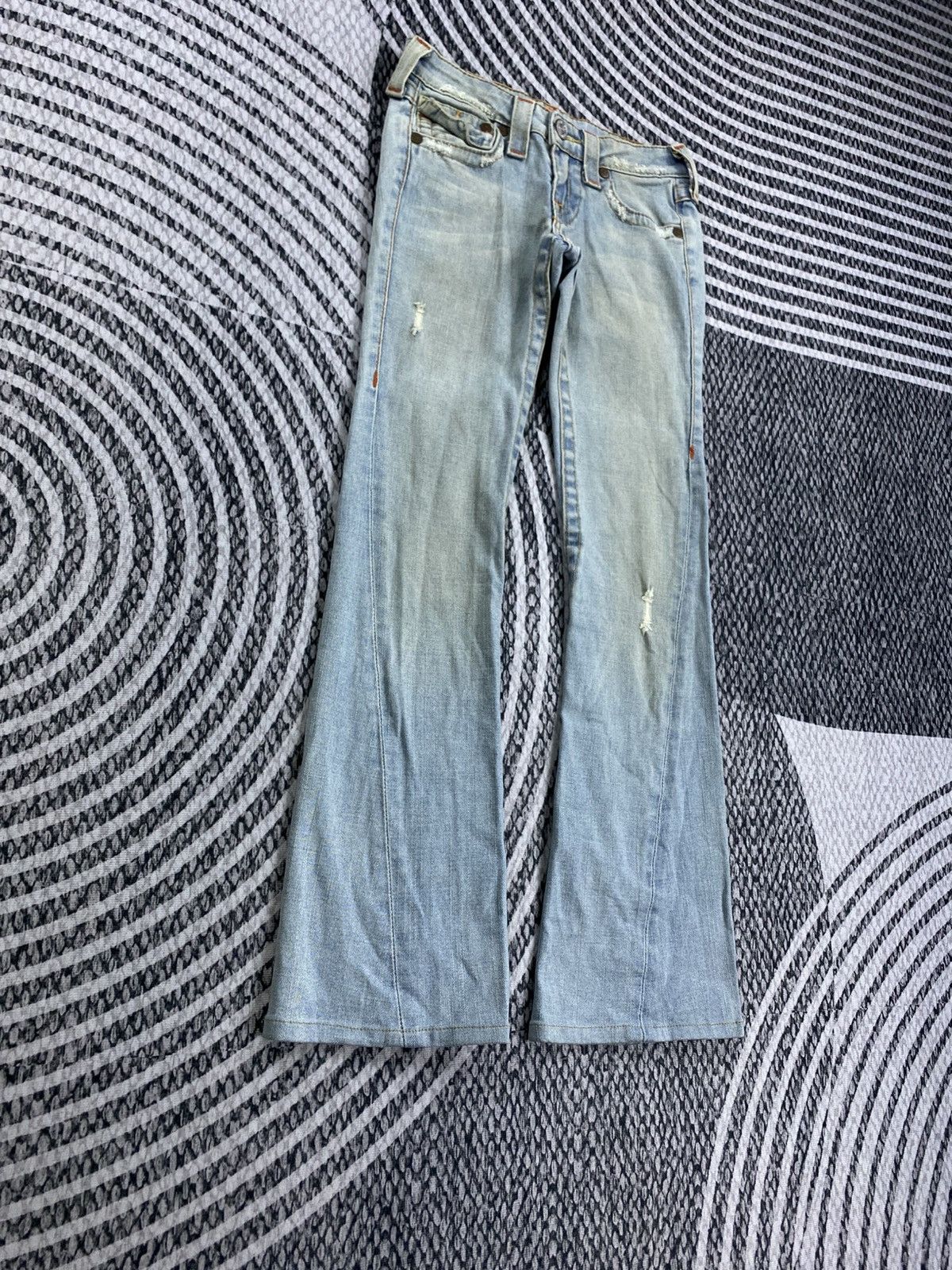 True Religion Vintage True Religion Flared Denim Jeans Size 26" / US 2 / IT 38 - 3 Thumbnail