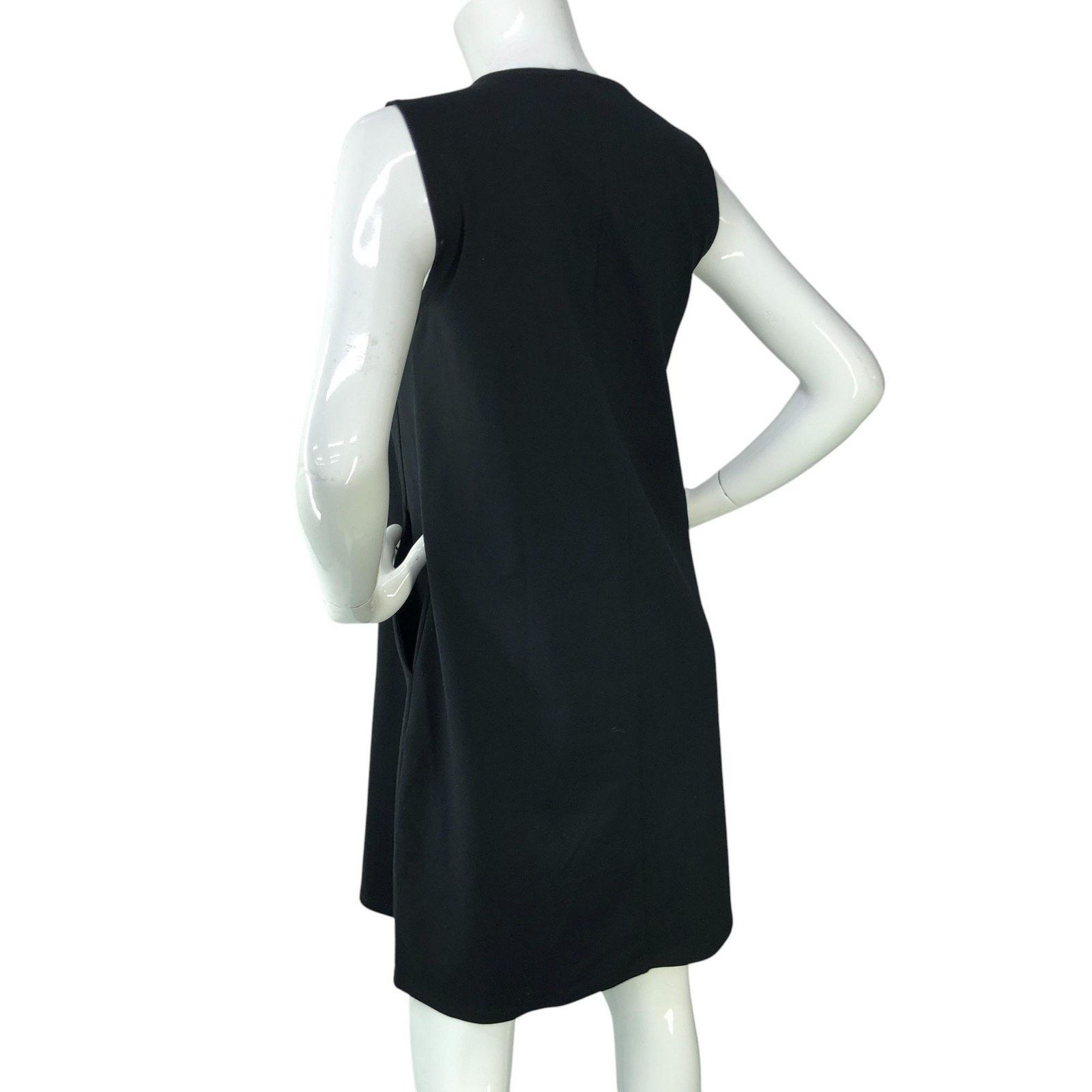 Eileen Fisher Eileen Fisher Dress XXS Sleeveless Sheath Knee Length Pocket Size XXS / US 00 / IT 34 - 7 Thumbnail