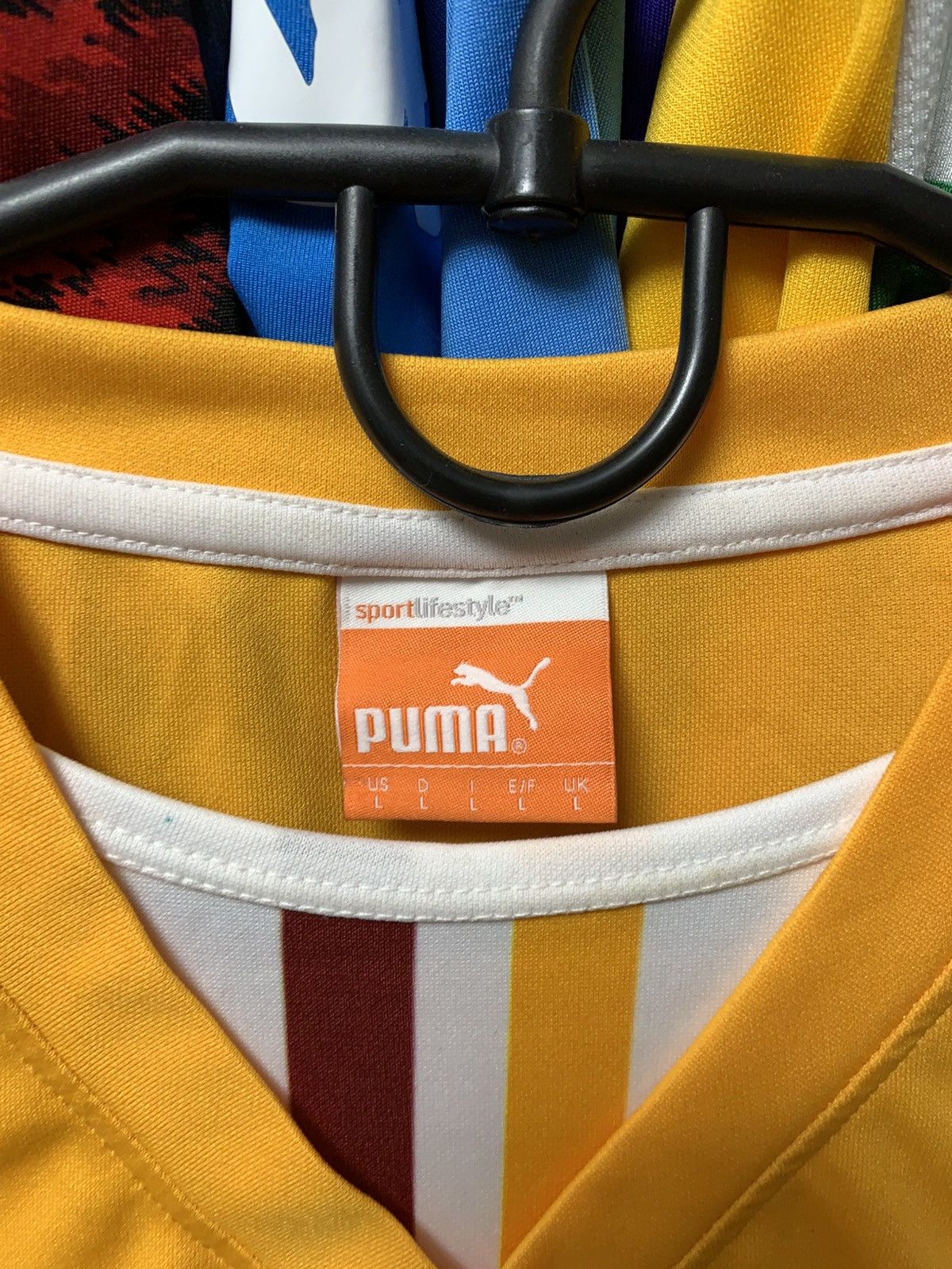 Puma 🔥PUMA MOTHERWELL 2013/14 HOME LOONG SLEEVE SOCCER JERSEY Size US L / EU 52-54 / 3 - 8 Thumbnail