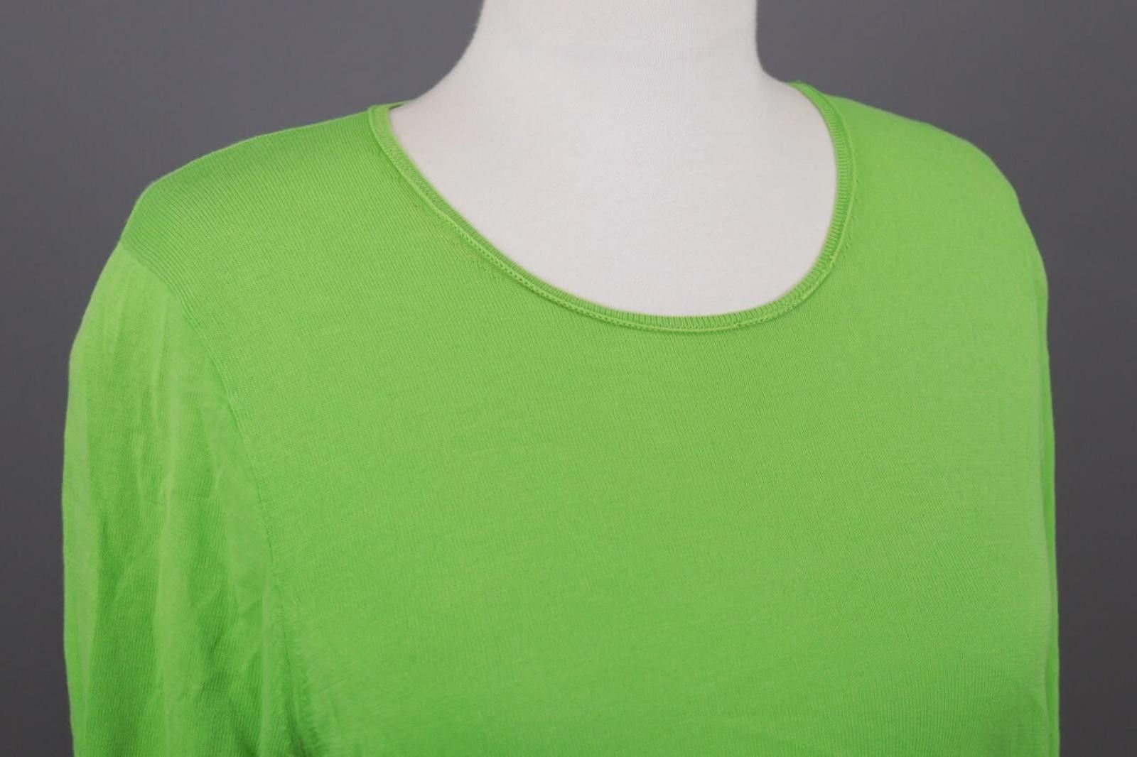 J.Crew J. Crew Green Crew Neck Relaxed Stretch Sweater Size L Size L / US 10 / IT 46 - 8 Thumbnail