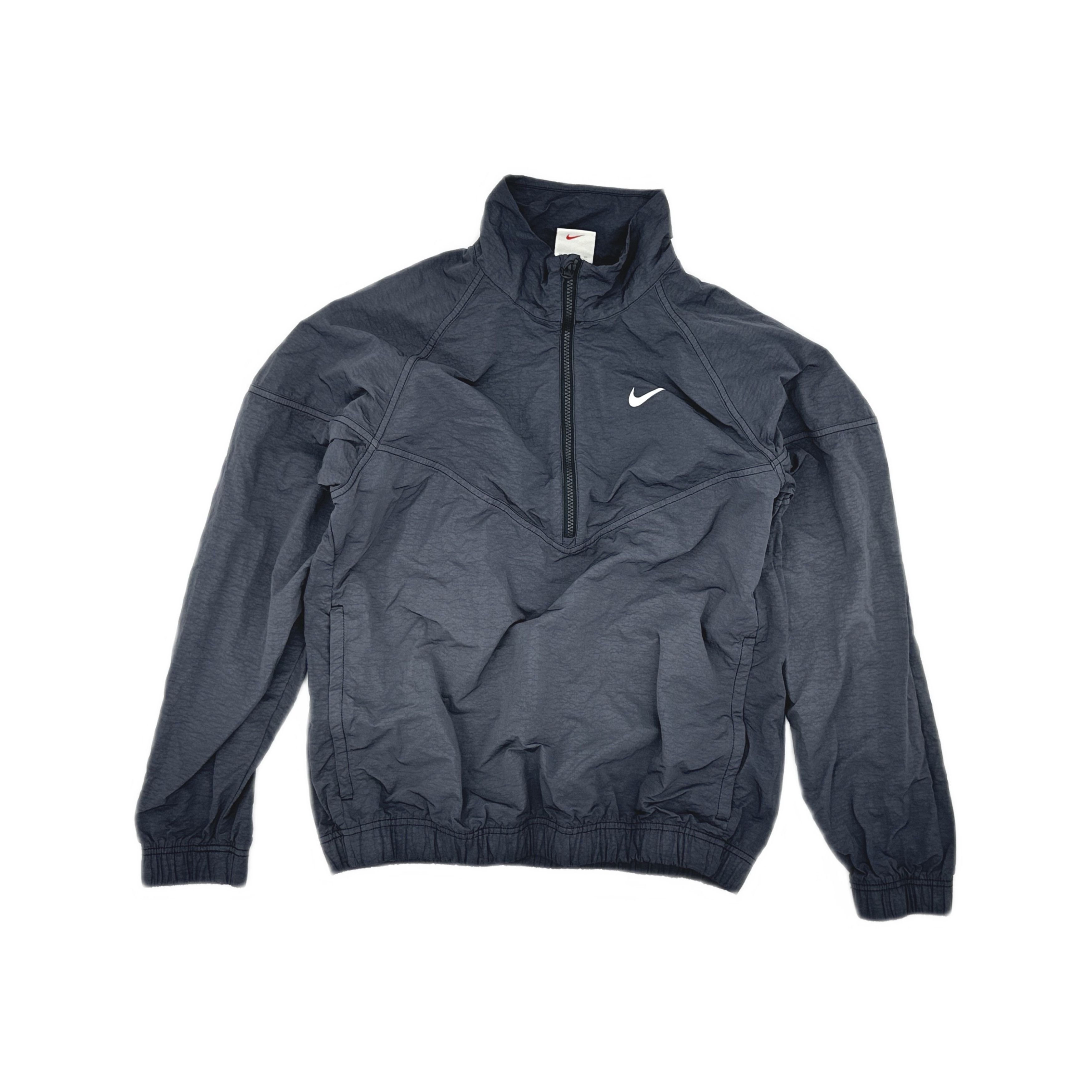 Nike × Stussy Nike x Stussy Windrunner half zip Jacket Black XXL
