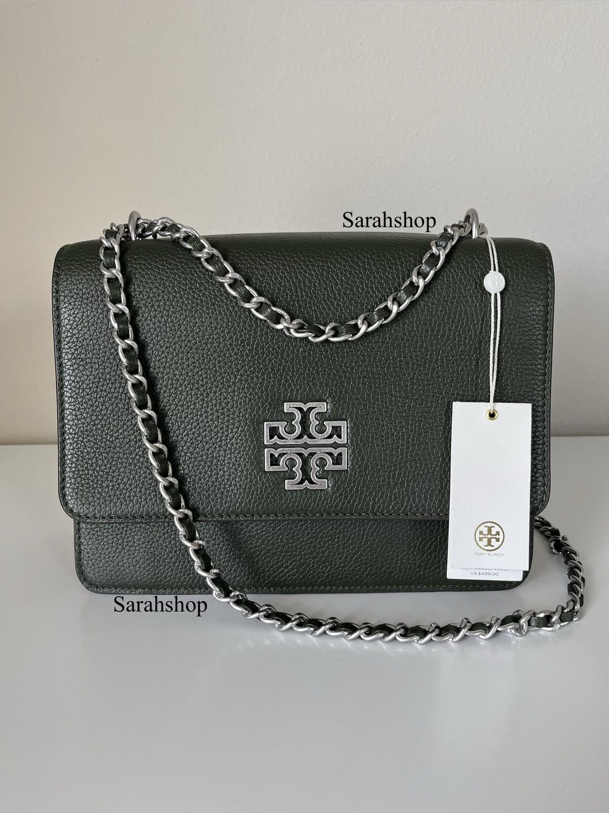 Tory Burch Tory Burch Britten Adjustable Shoulder Bag Size ONE SIZE - 1 Thumbnail