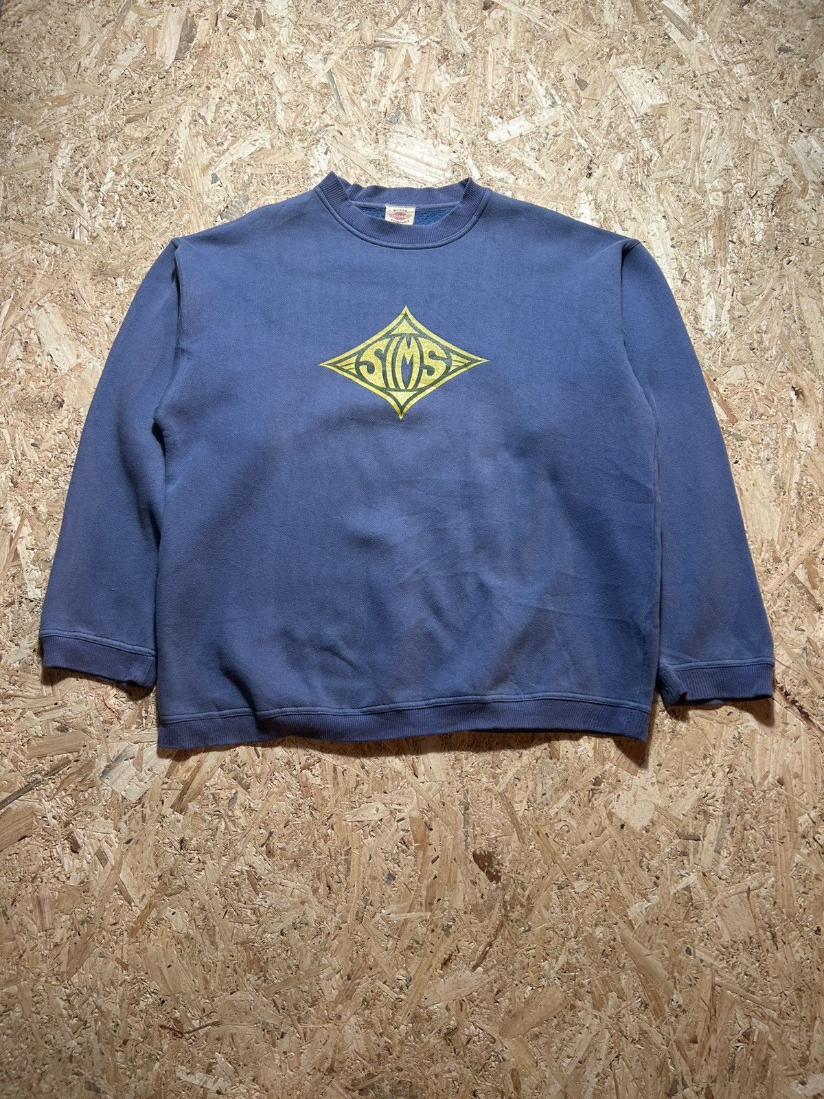 Rare Vintage Sims Skateboards Sweatshirt