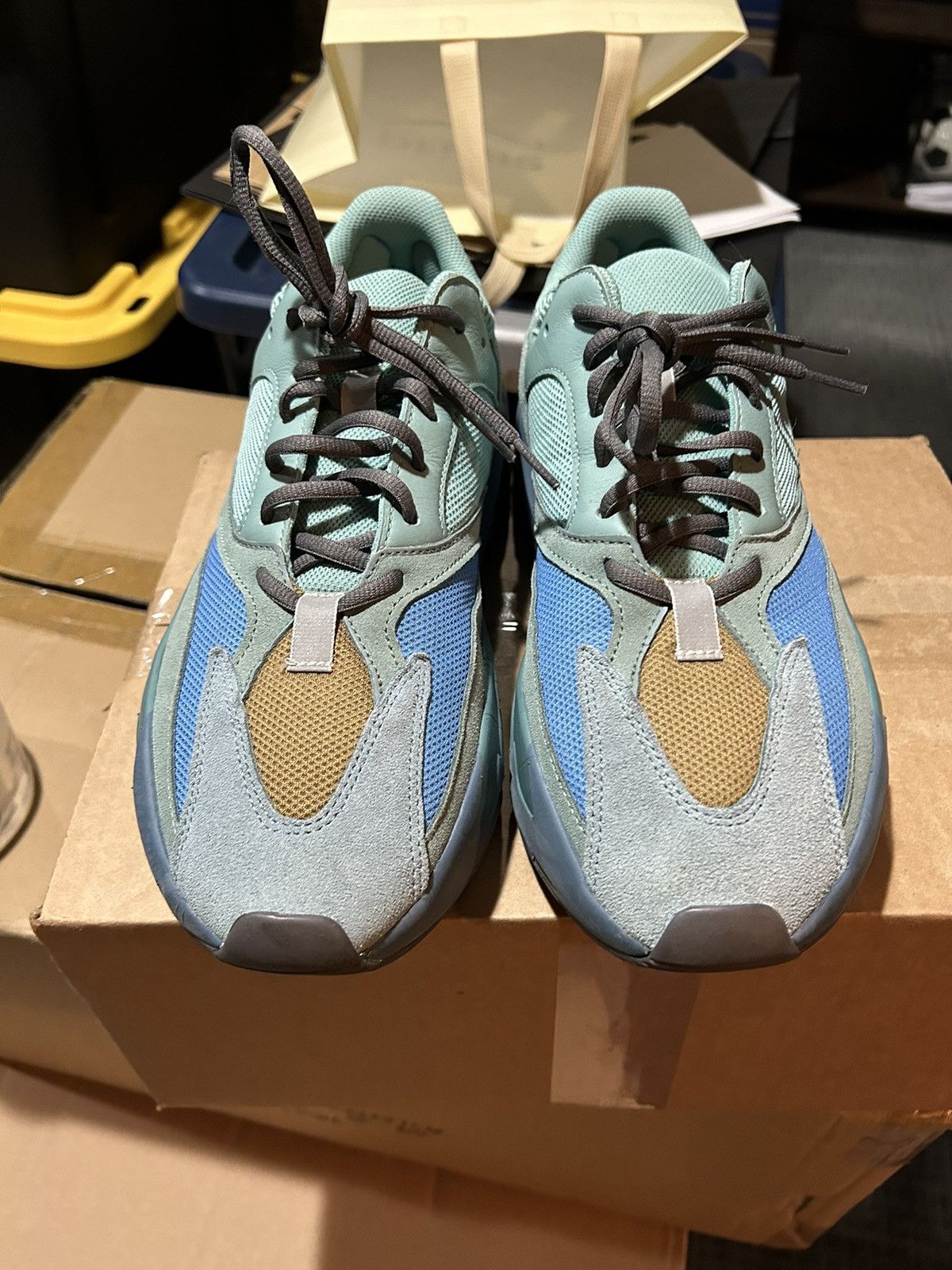 Adidas × Yeezy Yeezy 700 Faded Azure Size US 11.5 / EU 44-45 - 5 Thumbnail