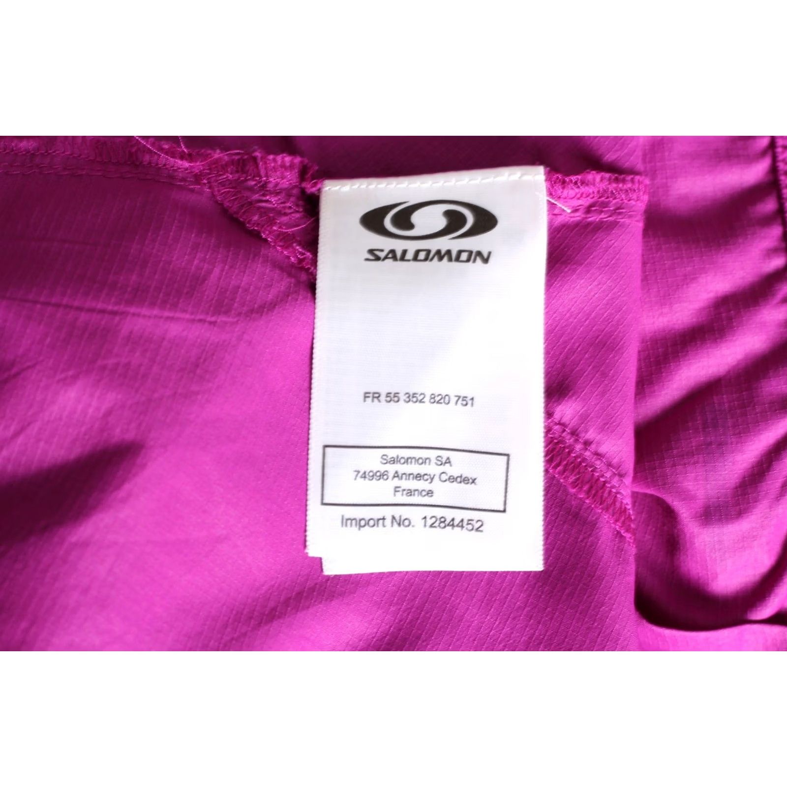 Salomon Salomon CLIMA WIND Lightweight Active Running Jacket Women XS Pink Windbreaker Regular Long Sleeve Zip Jacket Size XS / US 0-2 / IT 36-38 - 7 Thumbnail