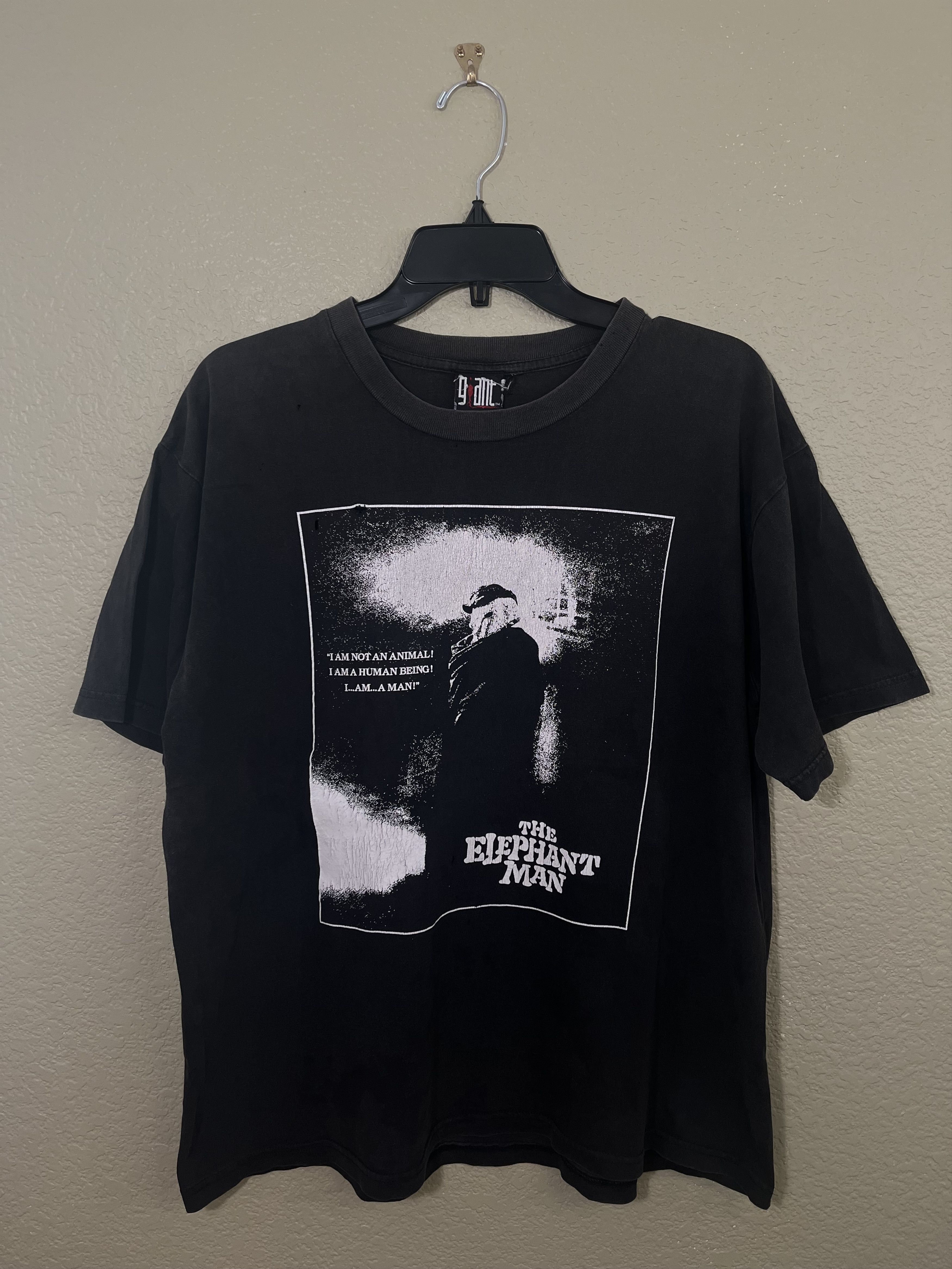 Vintage Vintage David Lynch "The Elephant Man" movie t-shirt rare Size US XL / EU 56 / 4 - 1 Thumbnail