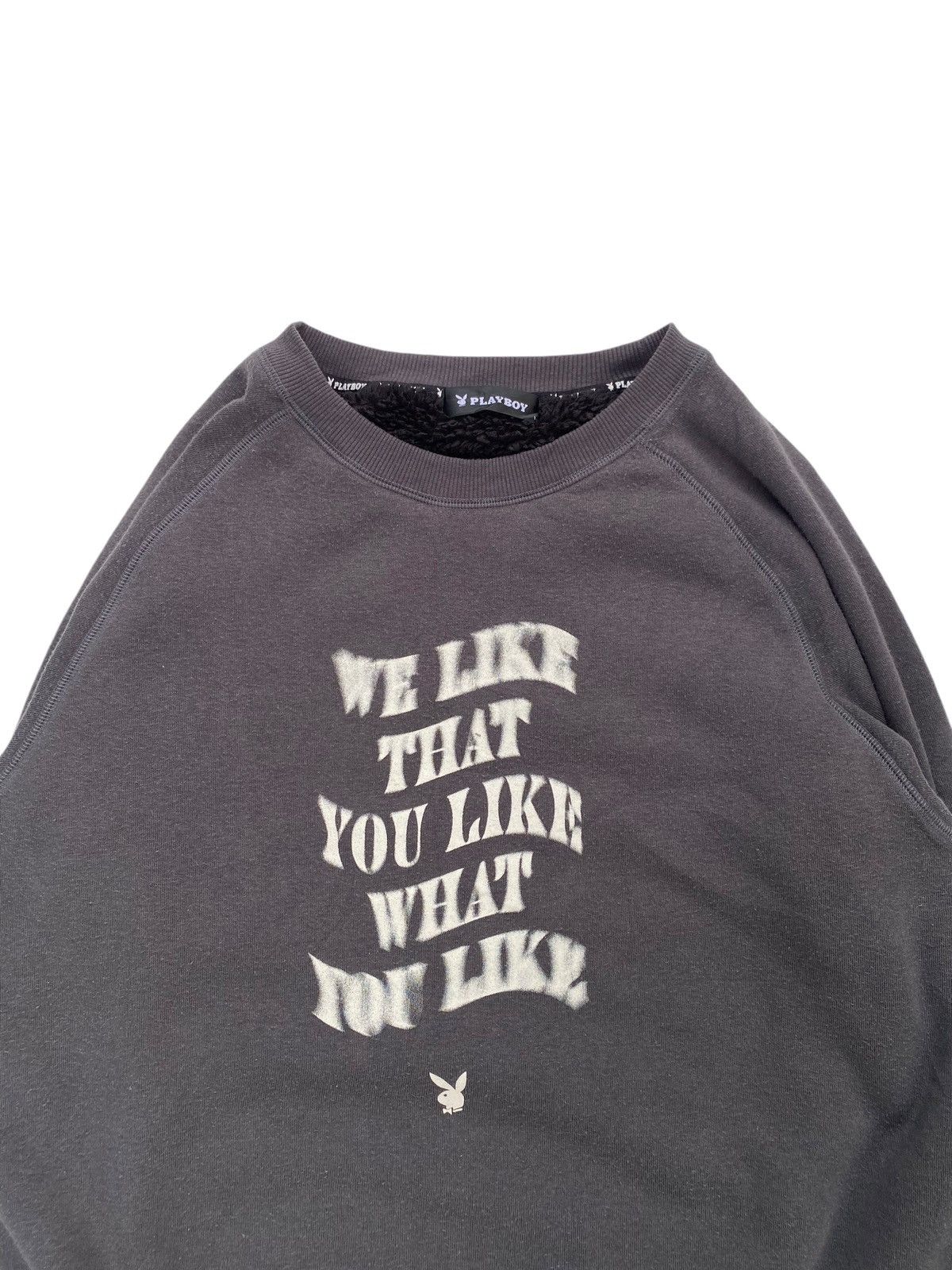 Playboy × Vintage Vtg Playboy Sweatshirt Size US L / EU 52-54 / 3 - 3 Thumbnail