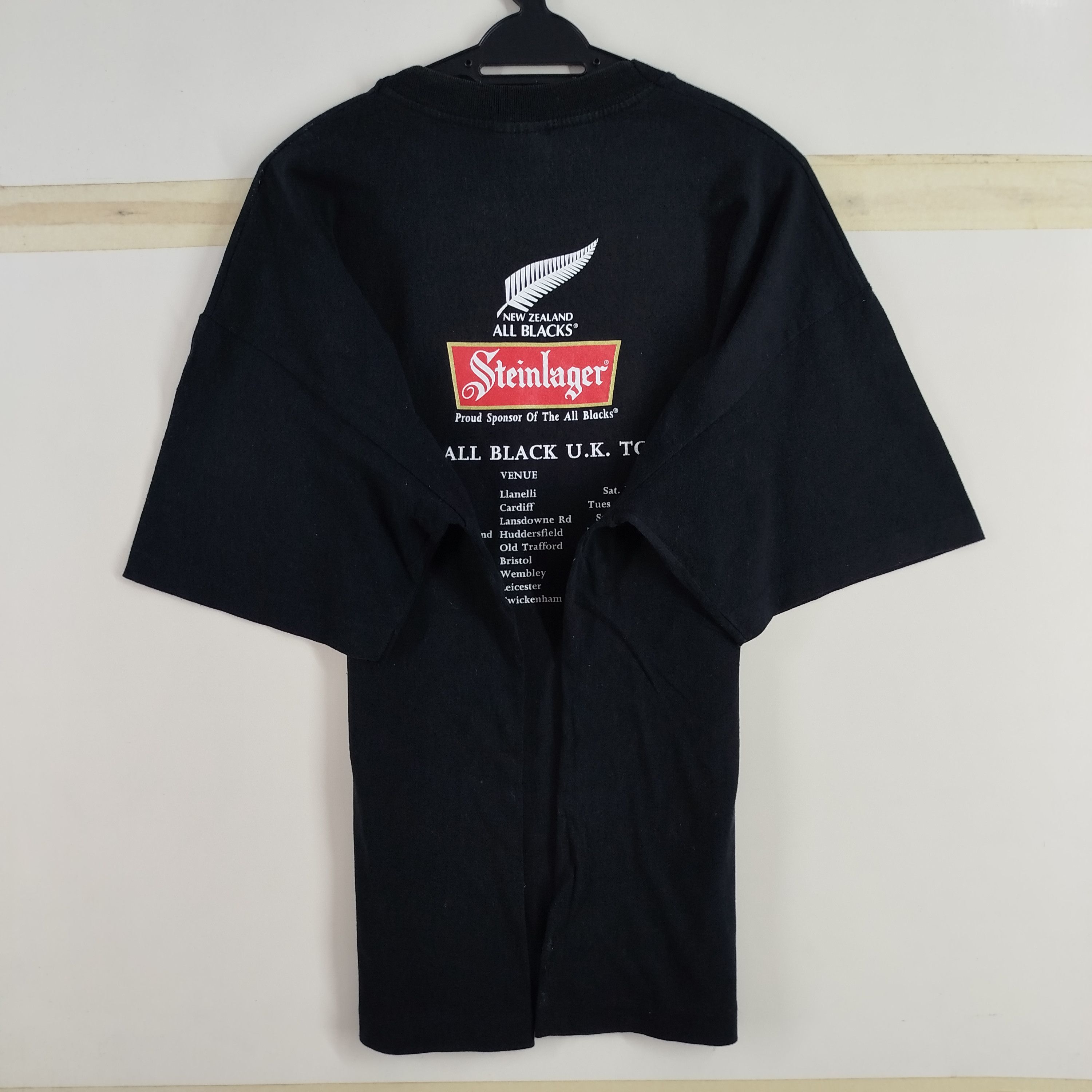 All Blacks Vintage Steinlager All Blacks New Zealand 1997 Tour Size US XL / EU 56 / 4 - 3 Thumbnail