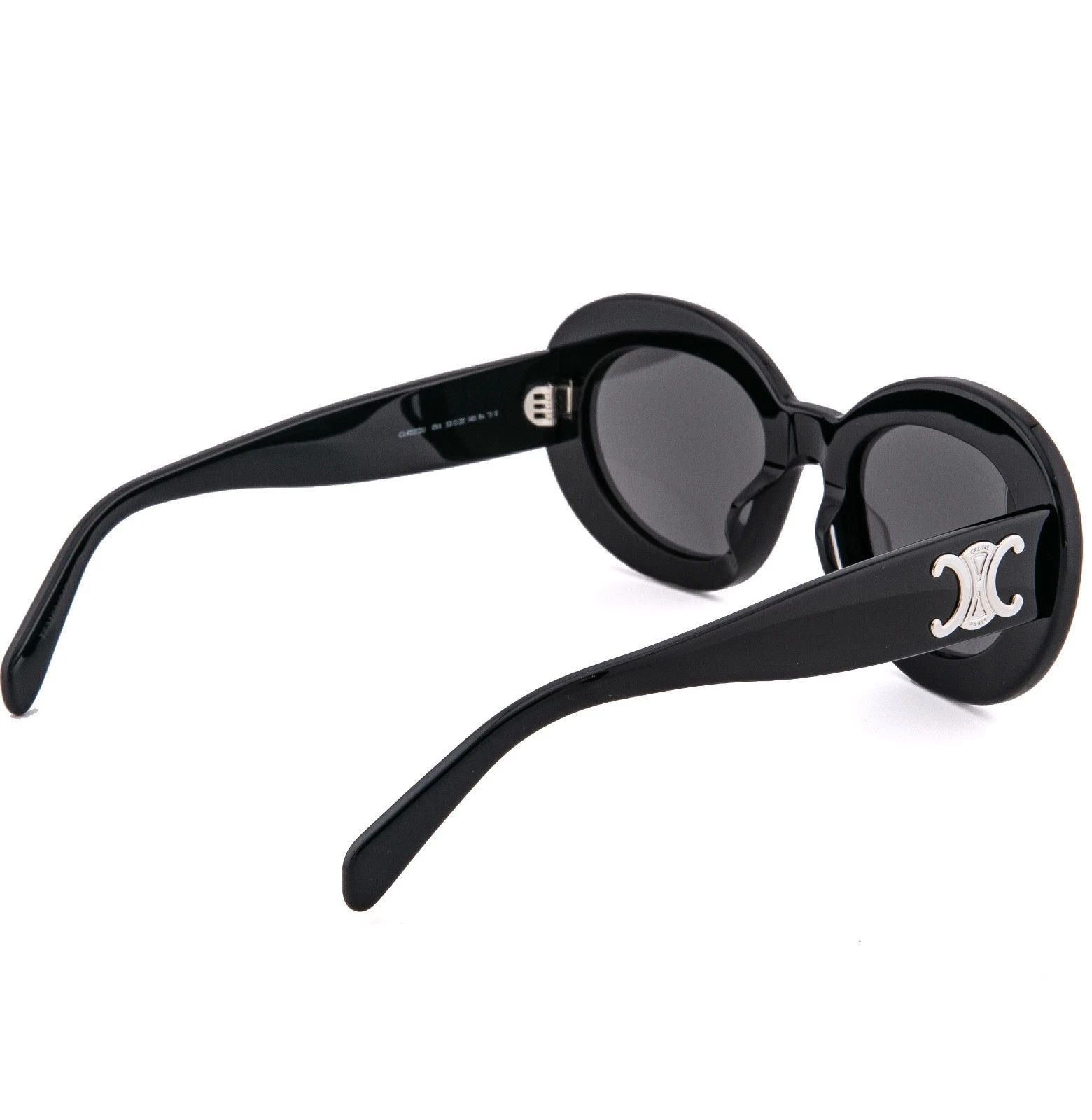 Celine CELINE CL40312U 40312 TRIOMPHE Paris Black Sunglass 01A Size ONE SIZE - 5 Thumbnail