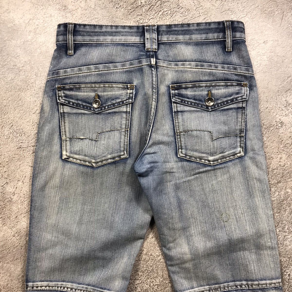 Vintage Vintage 90s Distressed Baggy Jeans Grunge Thrashed Denim 33 Size US 33 - 5 Thumbnail