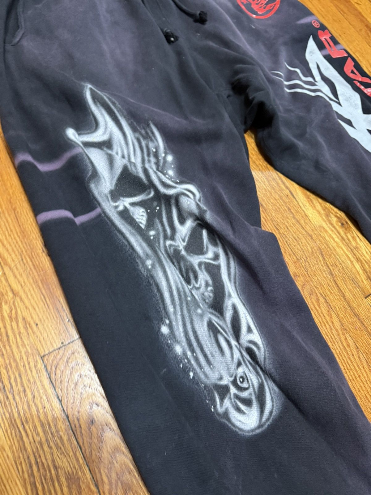 HELLSTAR Hellstar Airbrushed Skull Sports Sweatpants Size XXL Size US 38 / EU 54 - 4 Thumbnail