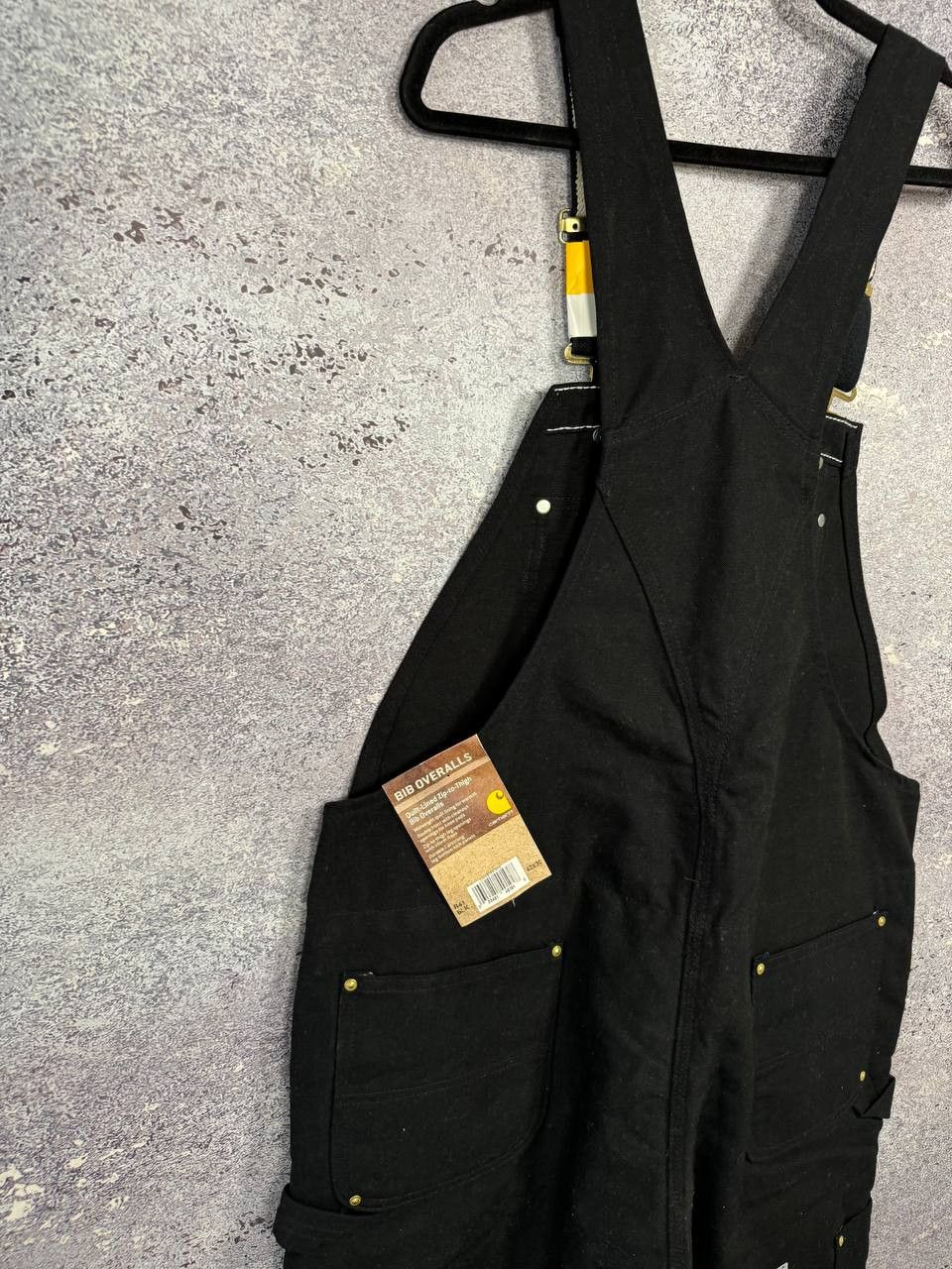 Carhartt NWT CARHARTT Double Knee Overall Black Fit 42x30 Size US 42 / EU 58 - 14 Thumbnail