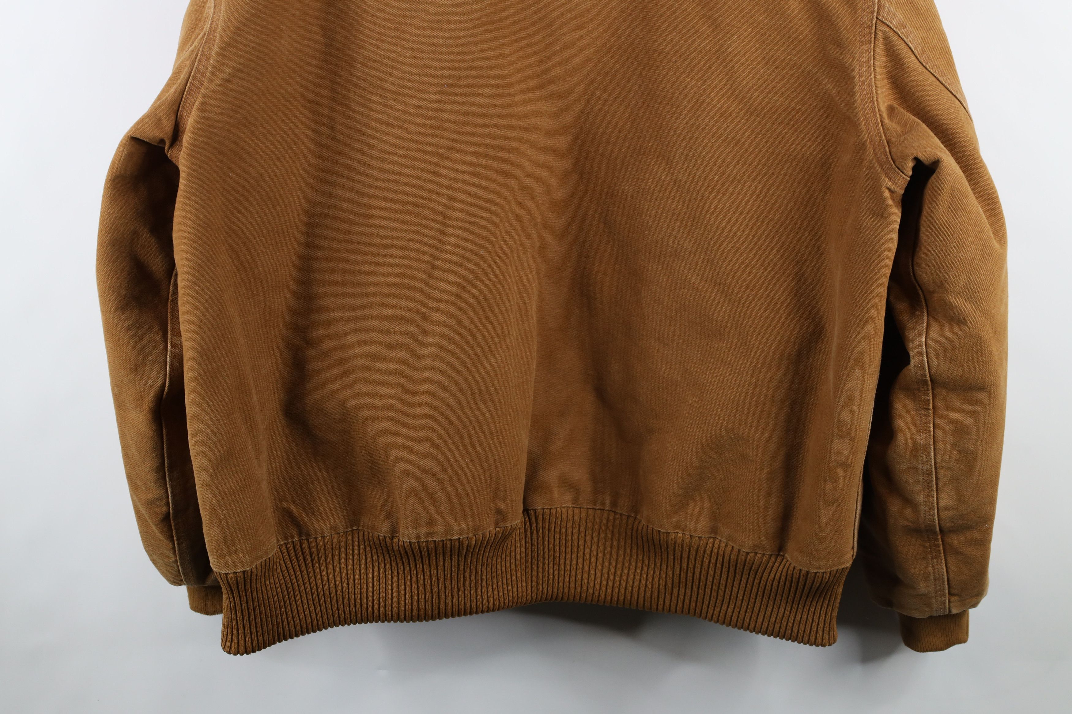 Carhartt × Vintage Vintage Y2K Carhartt Maintenance Canvas Hooded Jacket Size US XXL / EU 58 / 5 - 17 Thumbnail