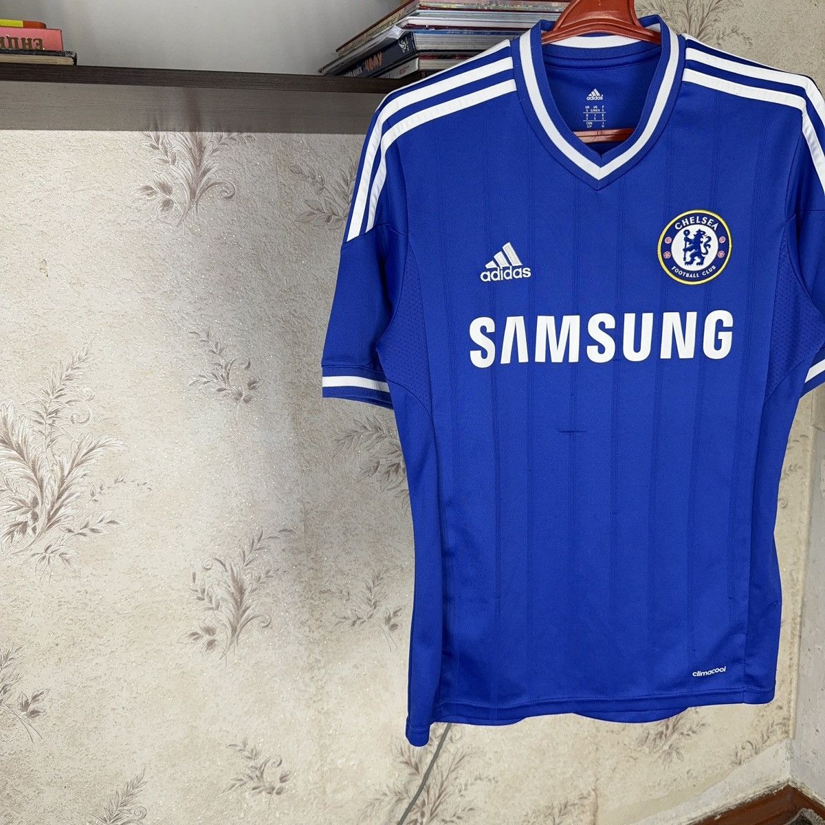 Adidas × Chelsea Soccer Adidas Chelsea Jersey 2013/2014 Home Kit Soccer Football Size US S / EU 44-46 / 1 - 4 Thumbnail